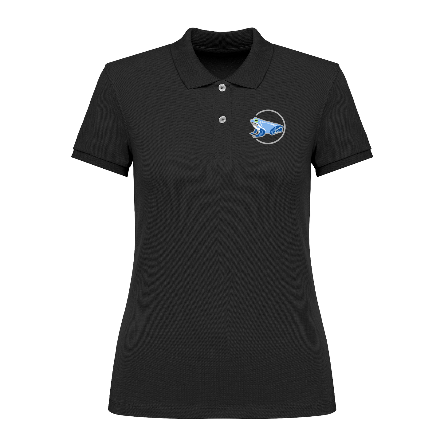Moorfrosch Bio Frauen Poloshirt Stick