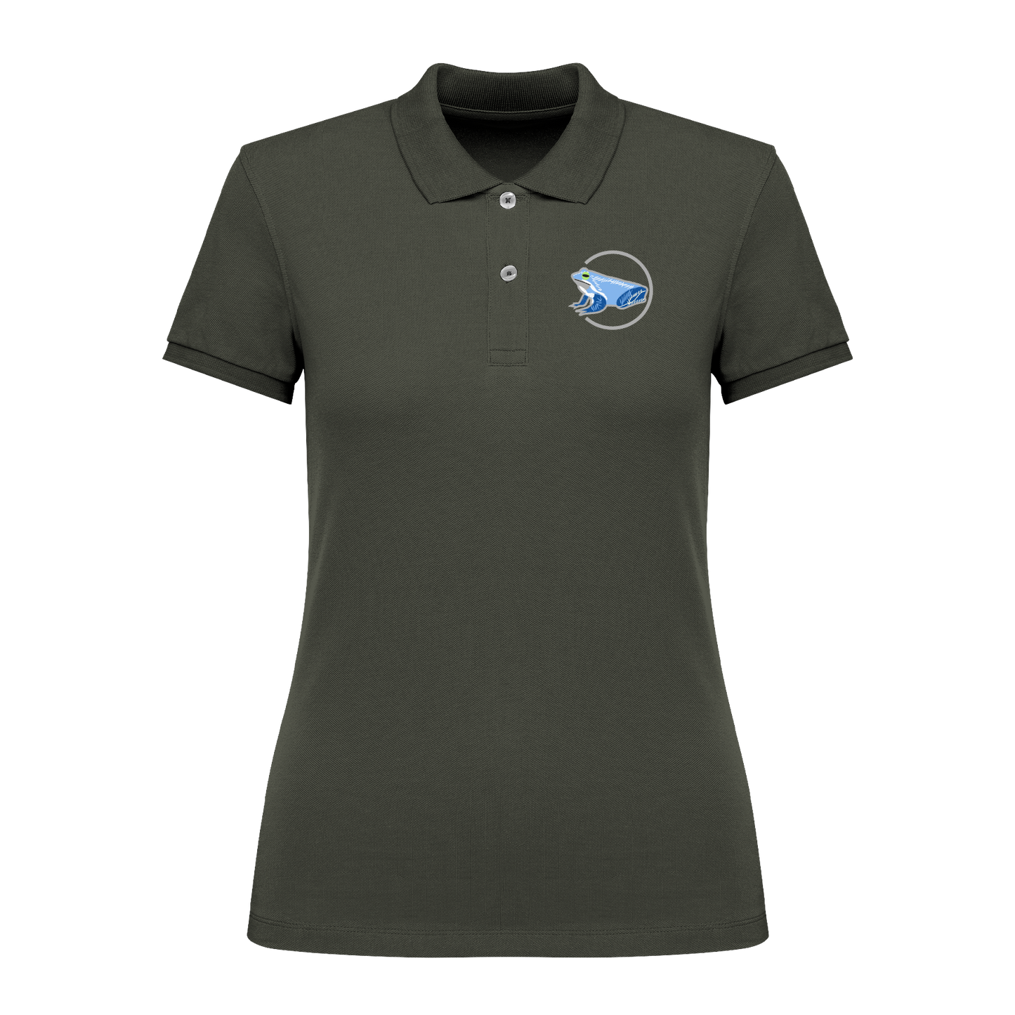 Moorfrosch Bio Frauen Poloshirt Stick