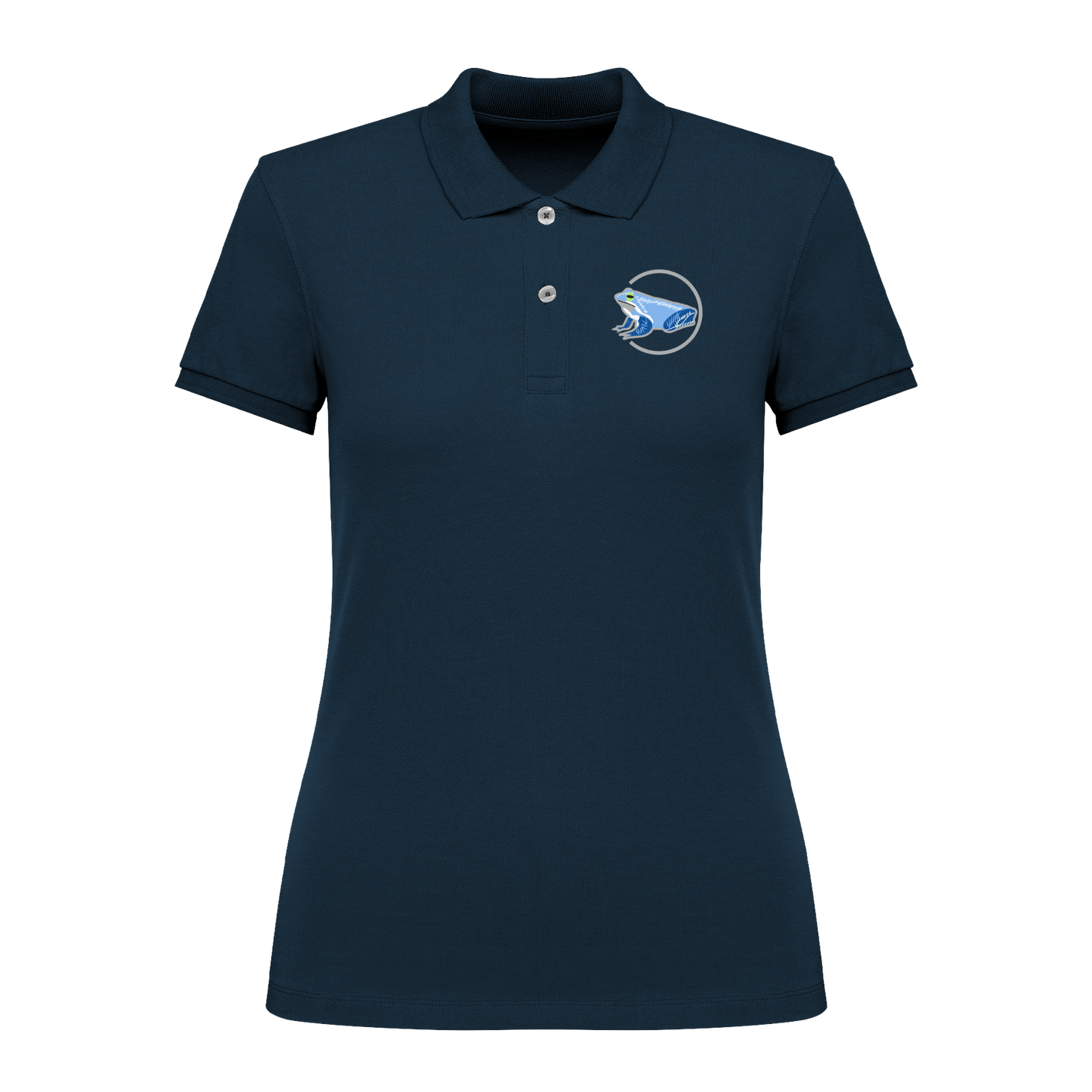Moorfrosch Bio Frauen Poloshirt Stick