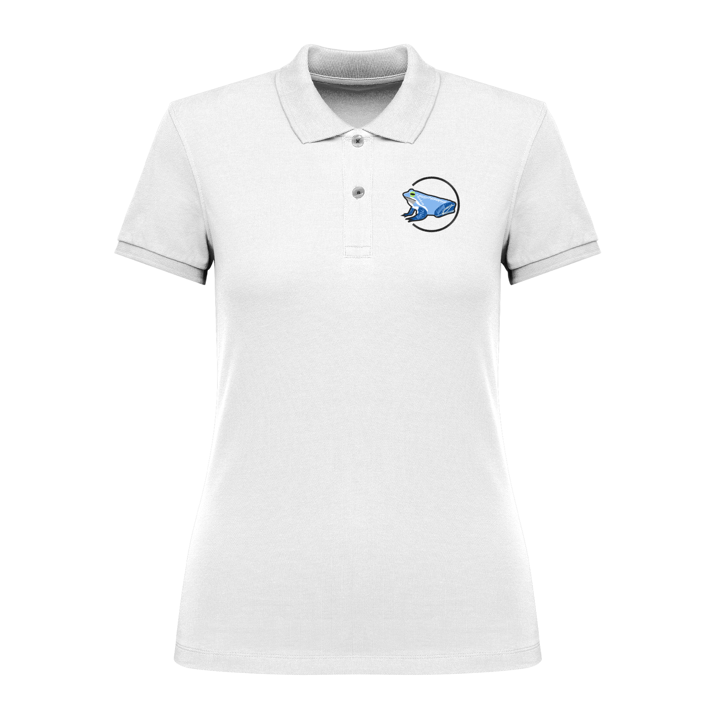 Moorfrosch Bio Frauen Poloshirt Stick
