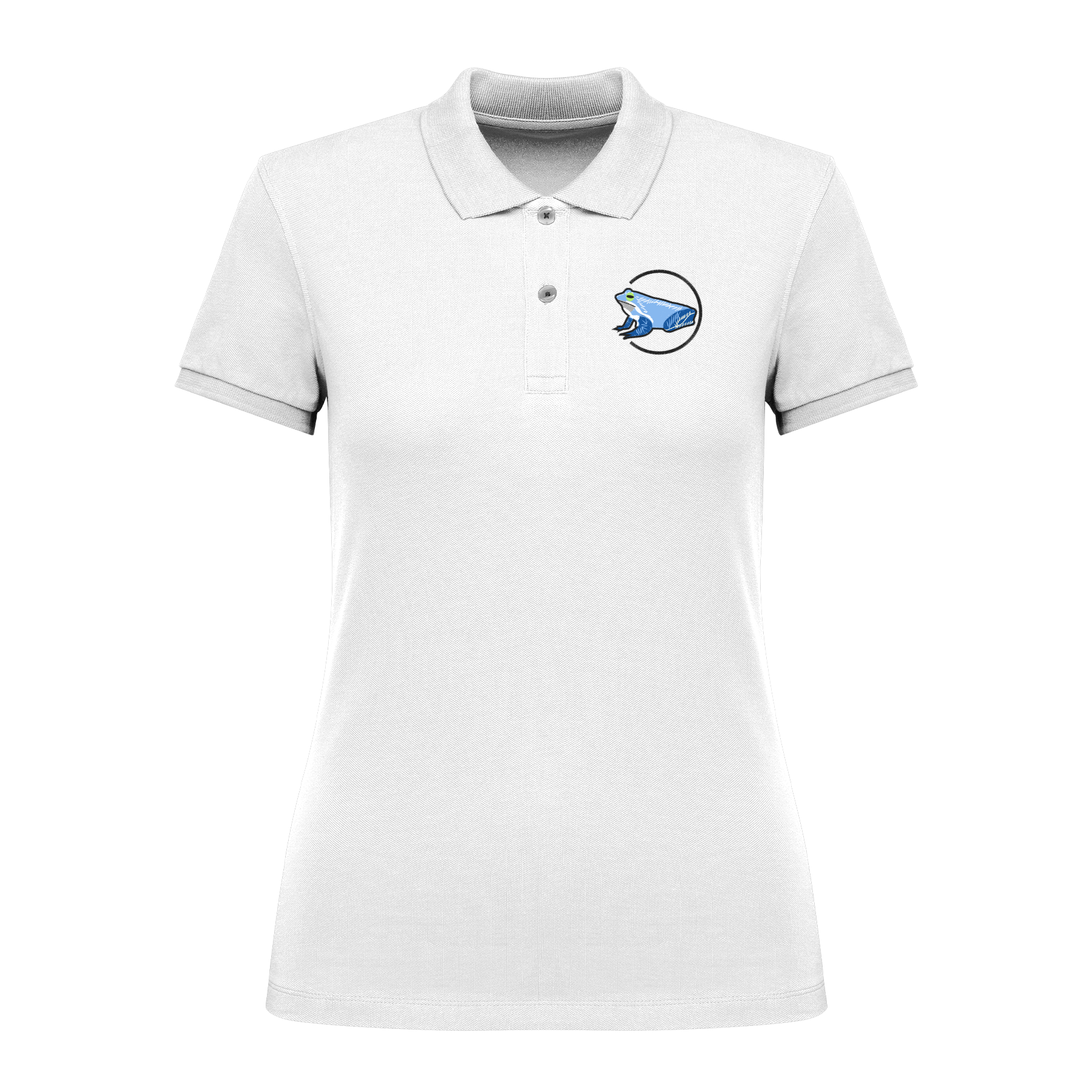 Moorfrosch Bio Frauen Poloshirt Stick