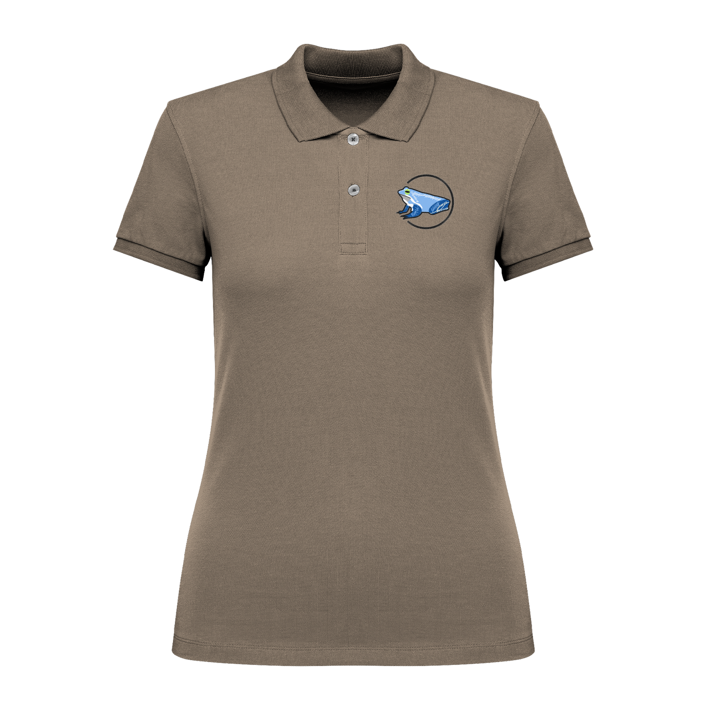 Moorfrosch Bio Frauen Poloshirt Stick