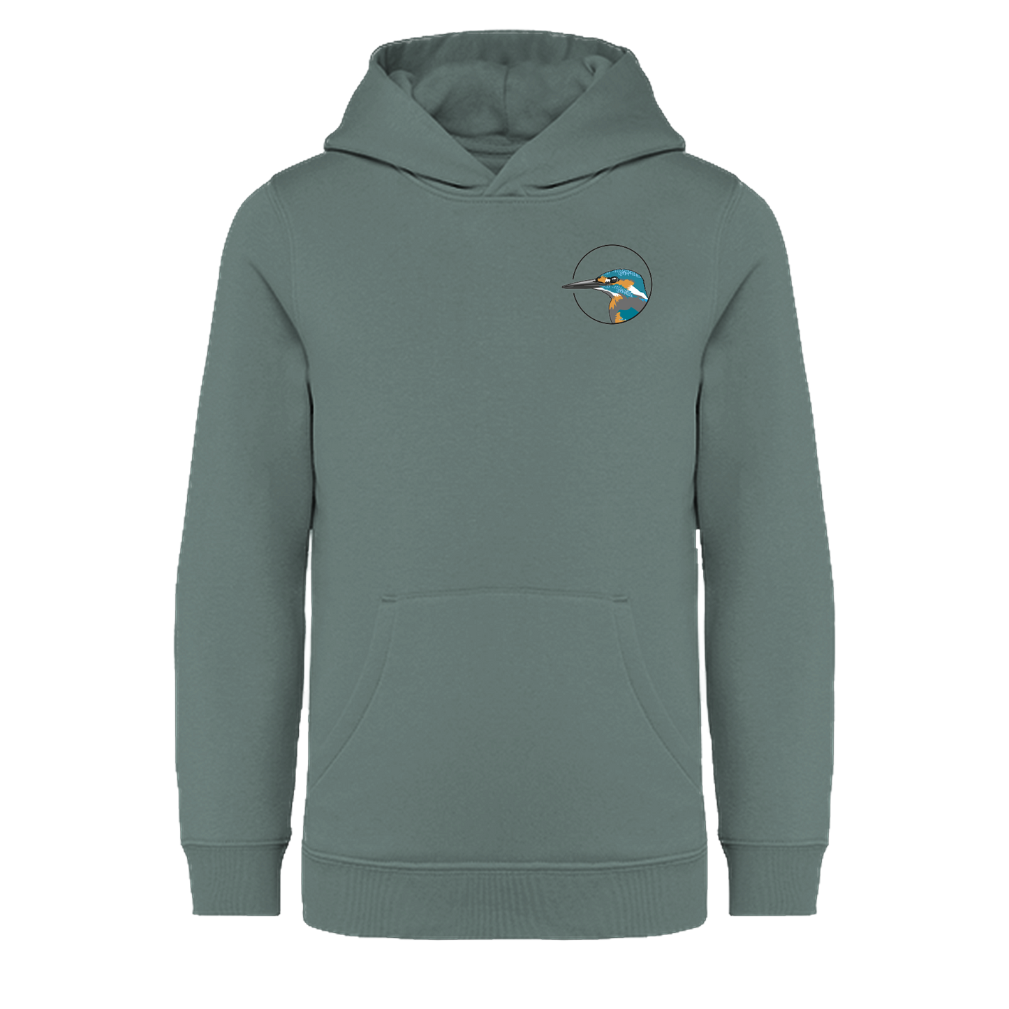 Eisvogel Bio Kinder Unisex Hoodie