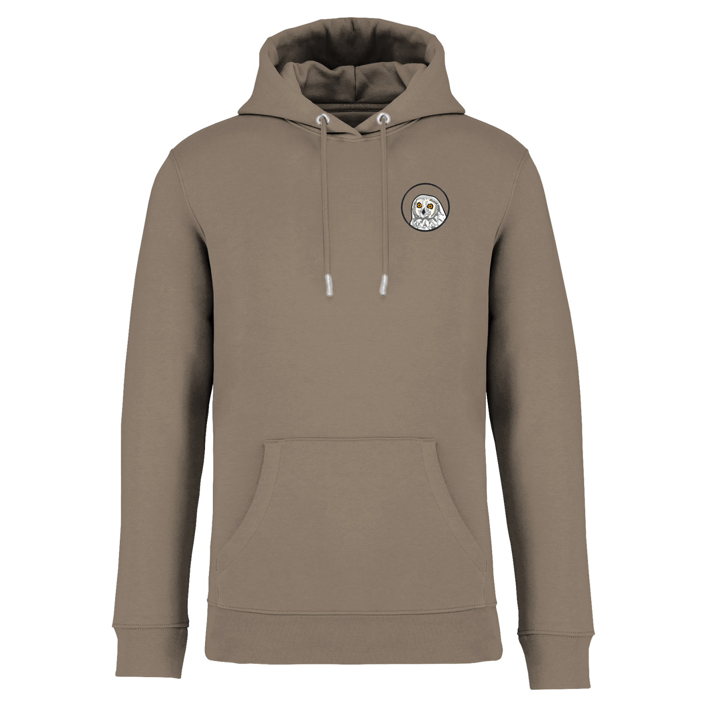 Sumpfohreule Bio Männer Hoodie Stick