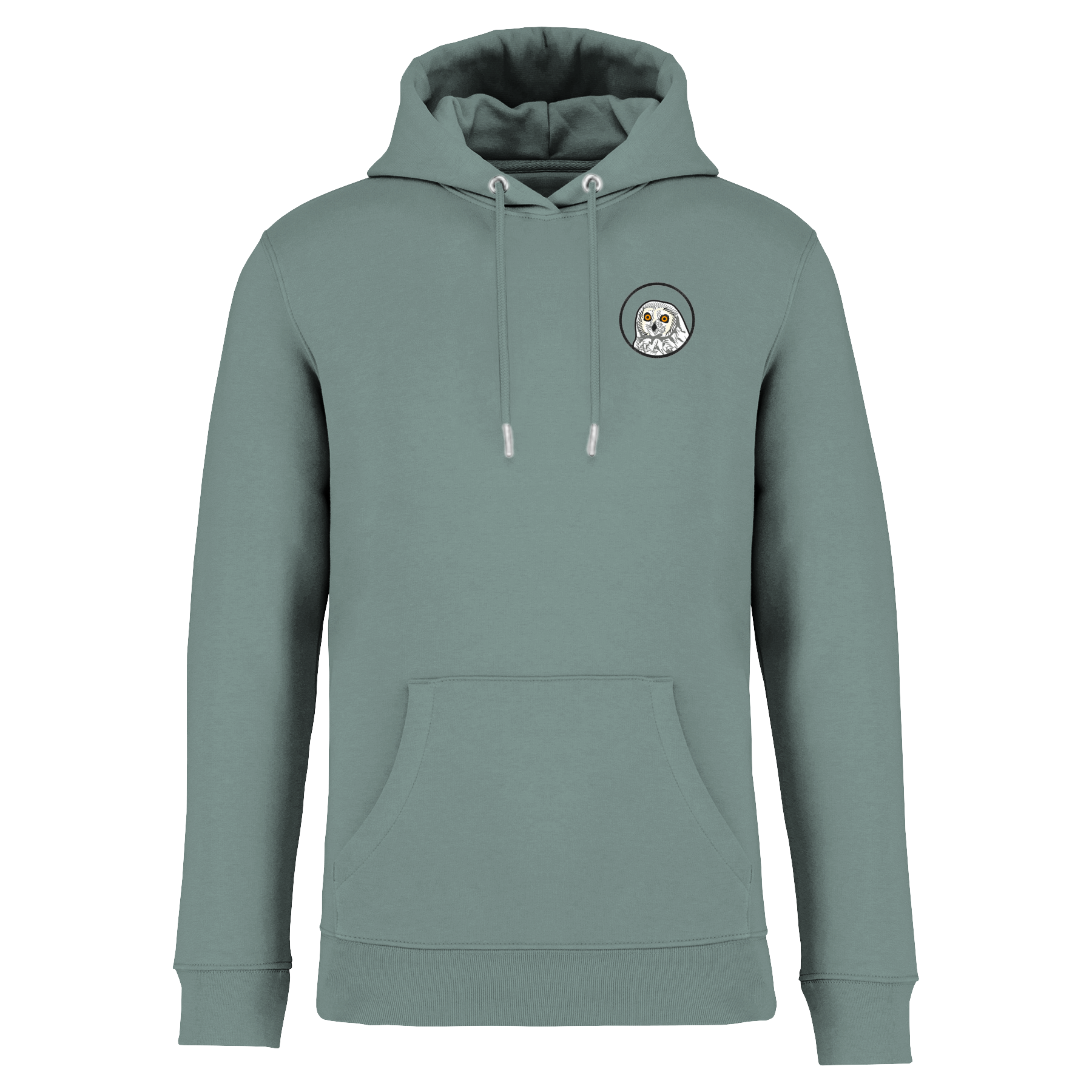 Sumpfohreule Bio Unisex Hoodie Stick