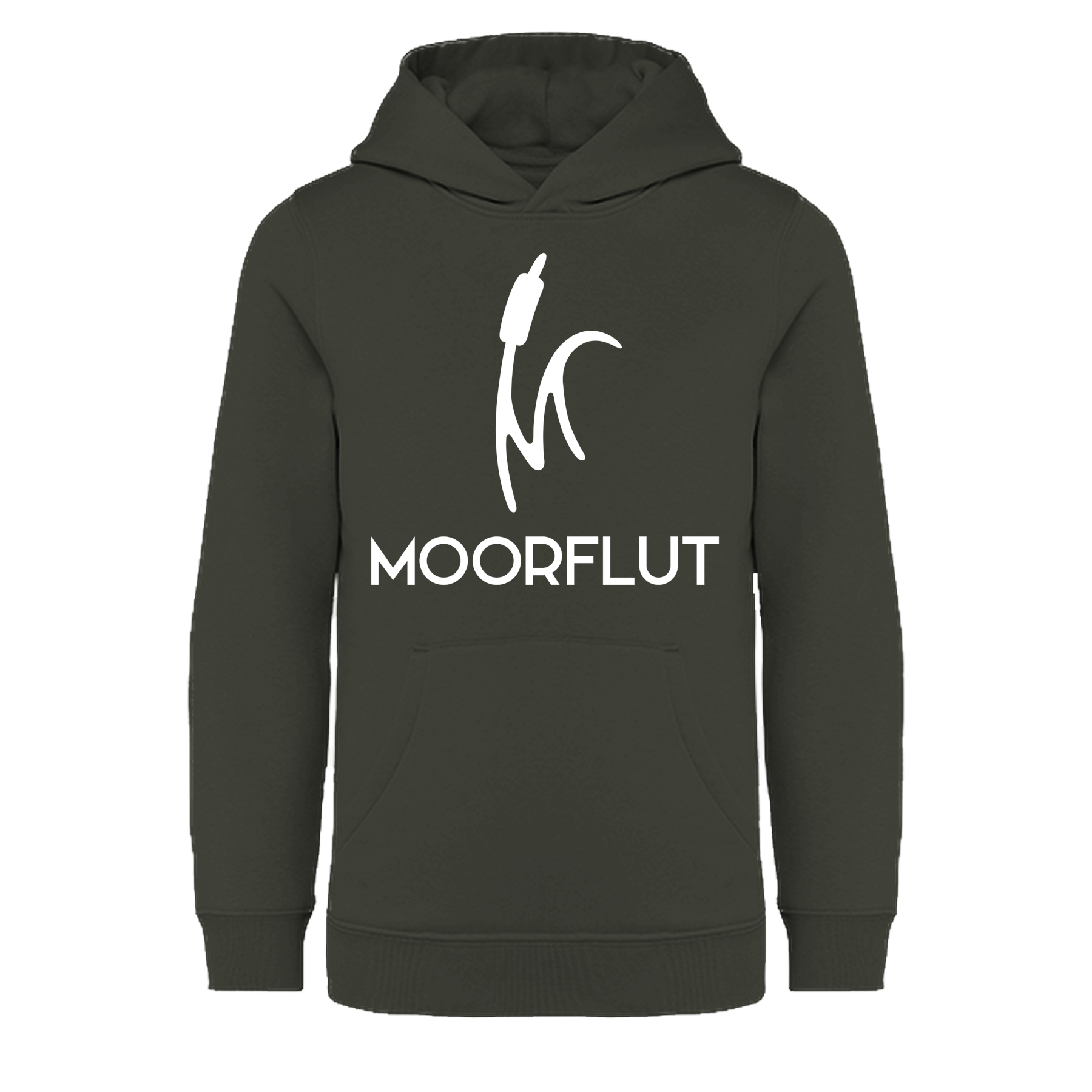 MOORFLUT Bio Kinder Unisex Hoodie Frontprint