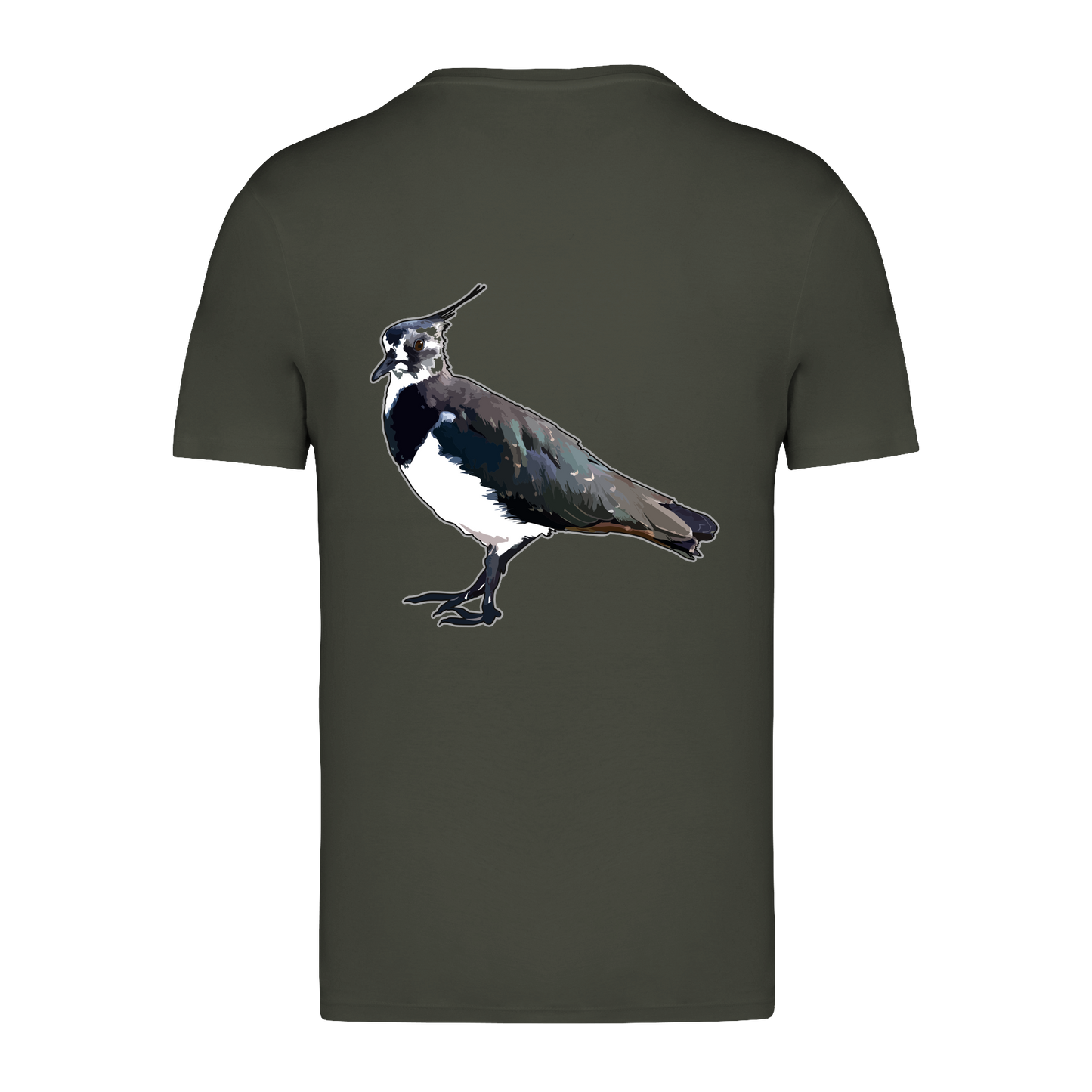 Kiebitz Bio Männer T-Shirt Backprint