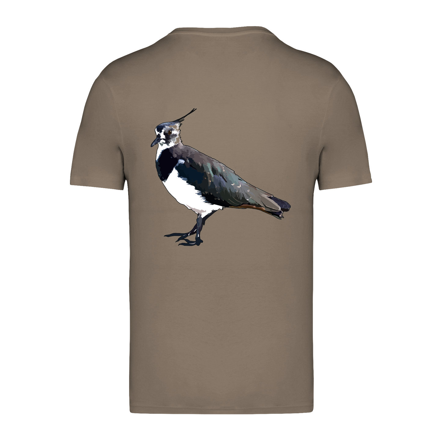 Kiebitz Bio Männer T-Shirt Backprint