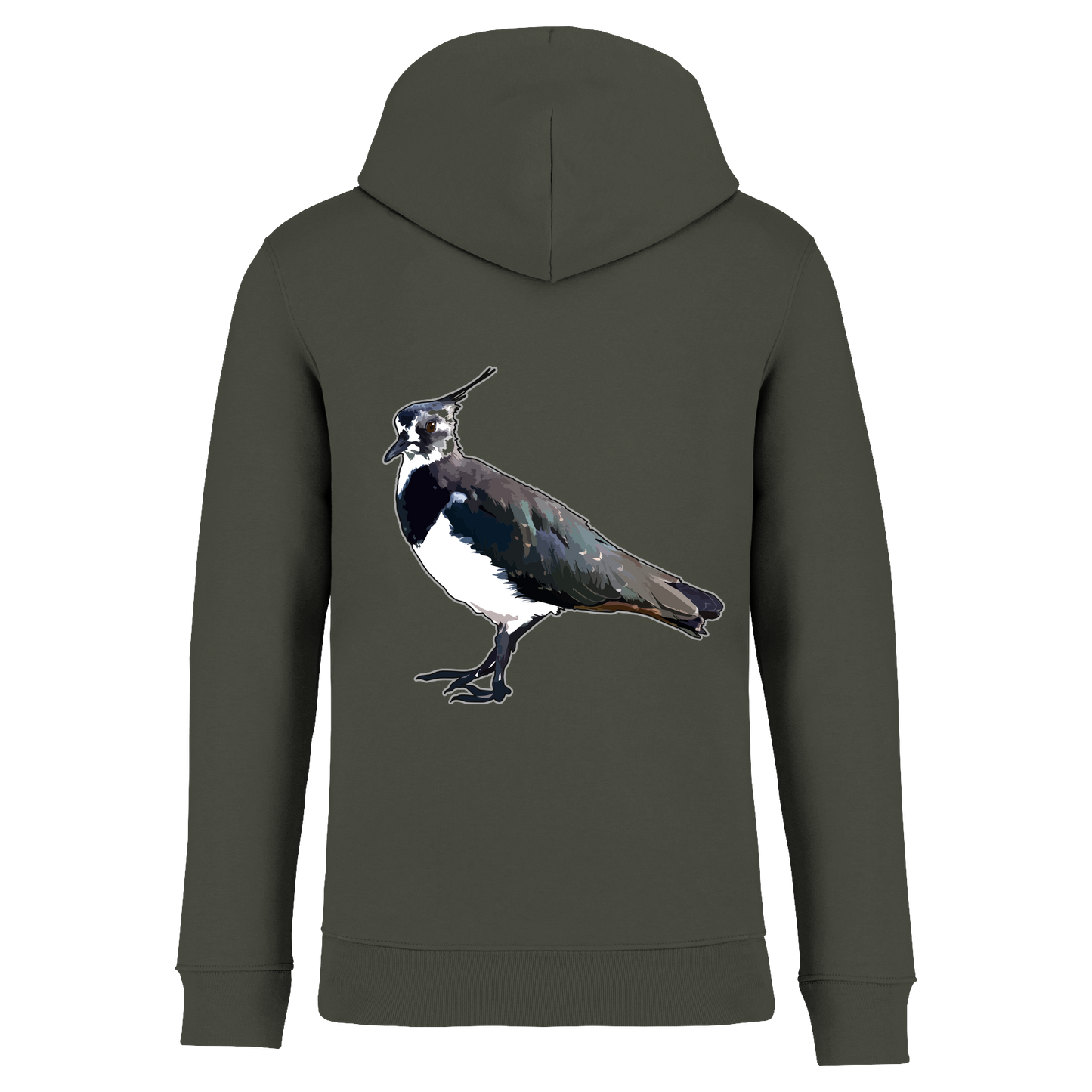 Kiebitz Bio Unisex Hoodie Backprint
