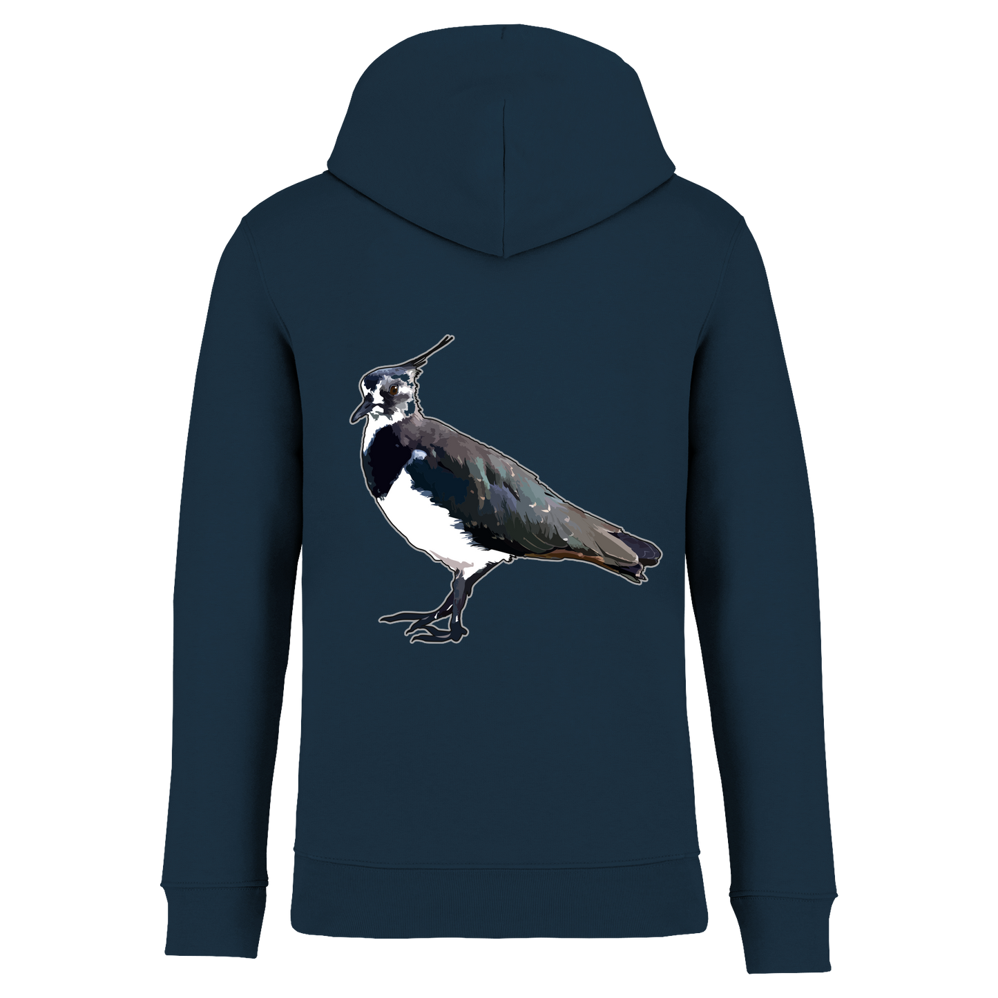 Kiebitz Bio Unisex Hoodie Backprint