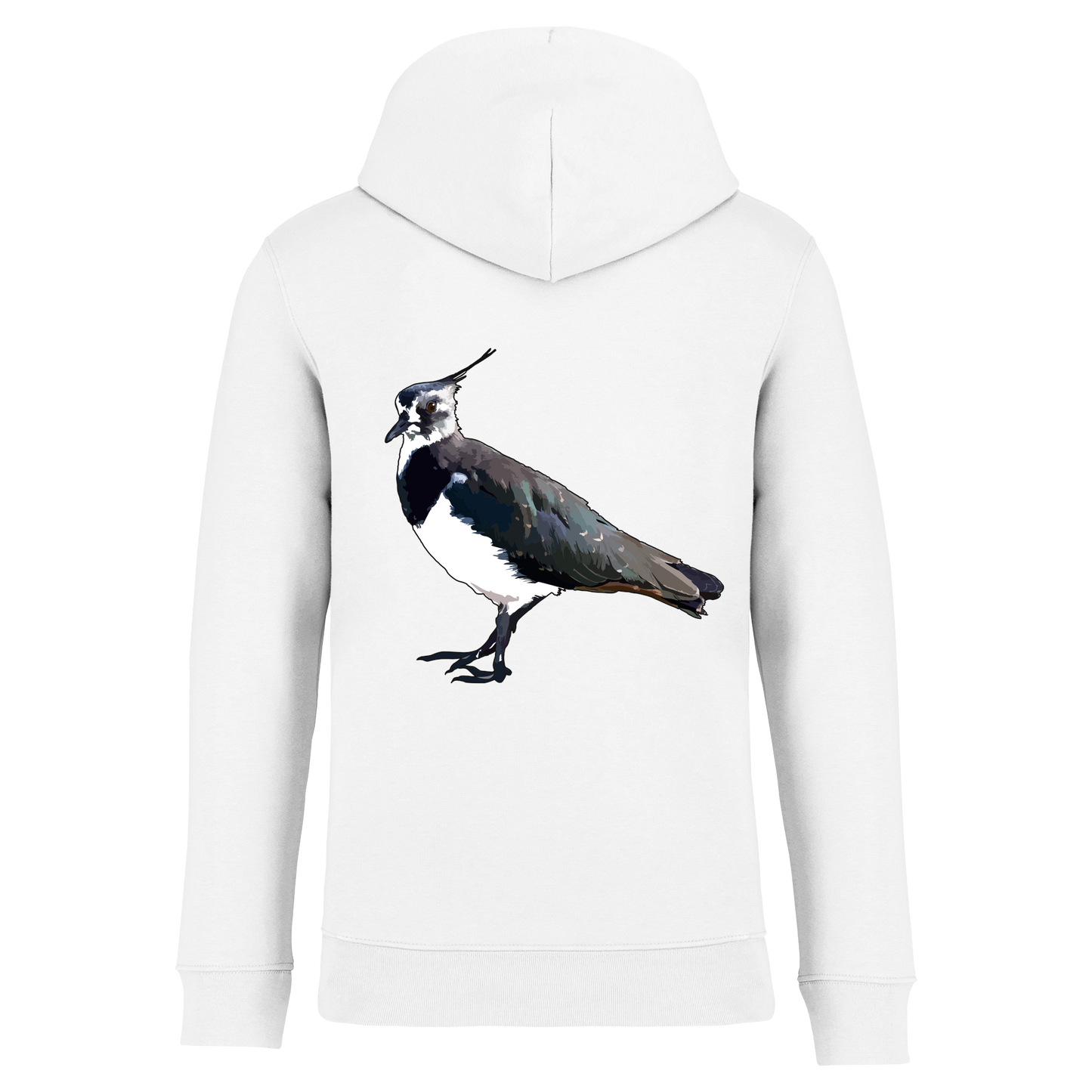 Kiebitz Bio Unisex Hoodie Backprint