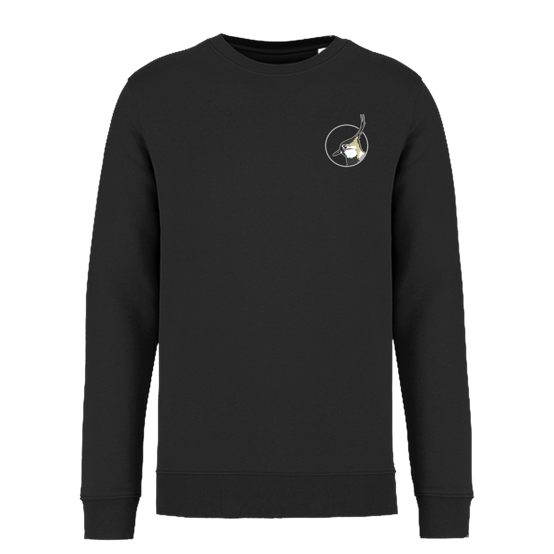 Kiebitz Bio Männer Sweatshirt Backprint