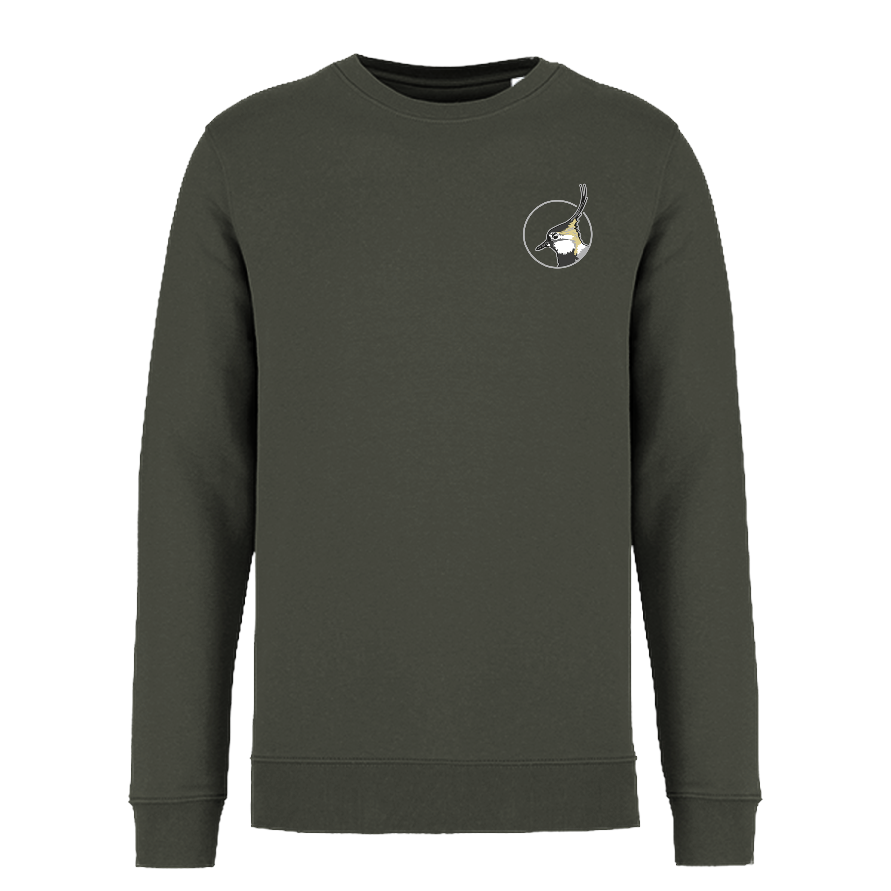 Kiebitz Bio Männer Sweatshirt Backprint