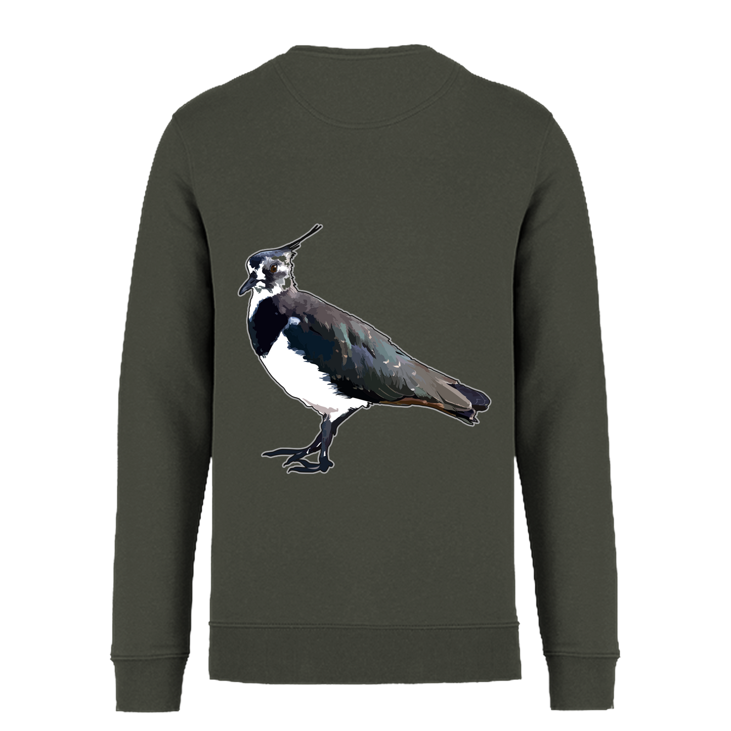 Kiebitz Bio Unisex Sweatshirt Backprint