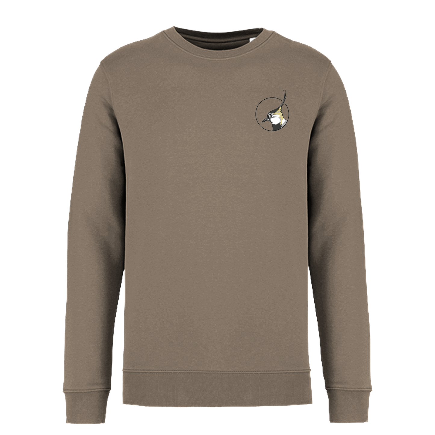 Kiebitz Bio Männer Sweatshirt Backprint