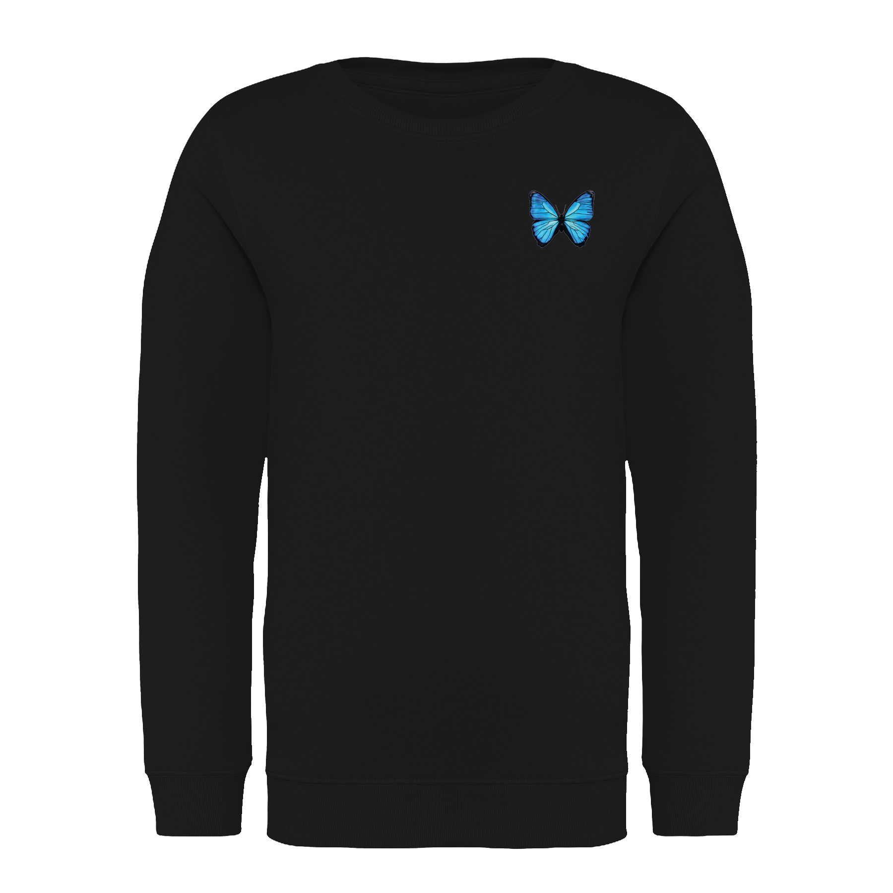 Hochmoor-Bläuling Bio Kinder Unisex Sweatshirt