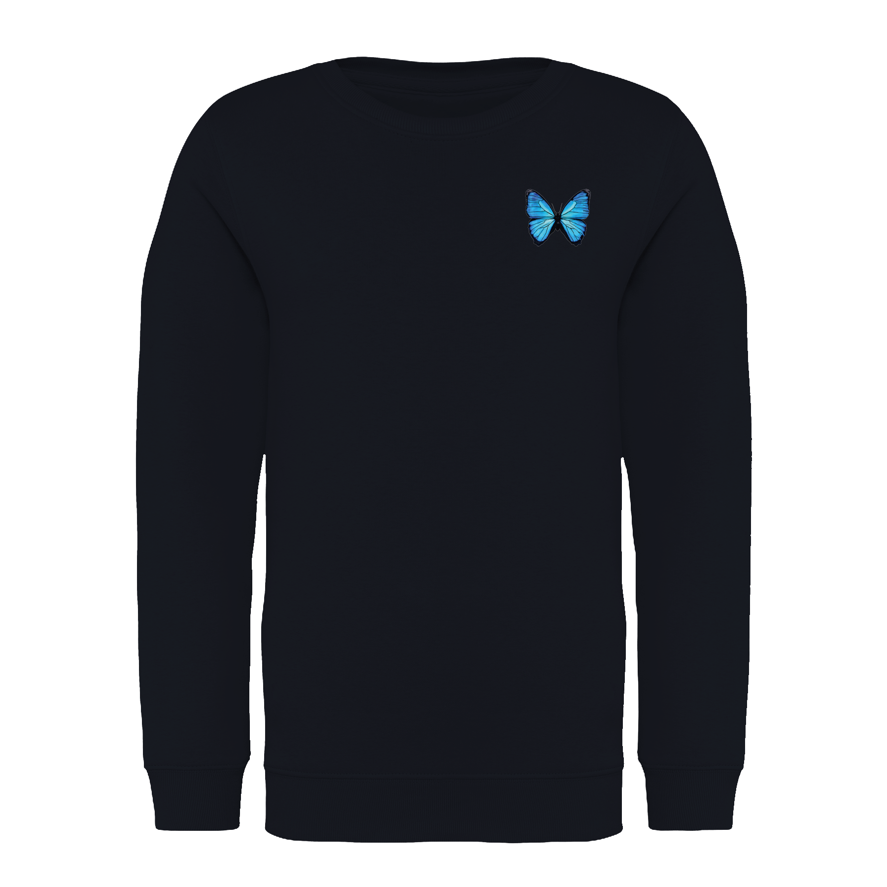 Hochmoor-Bläuling Bio Kinder Unisex Sweatshirt