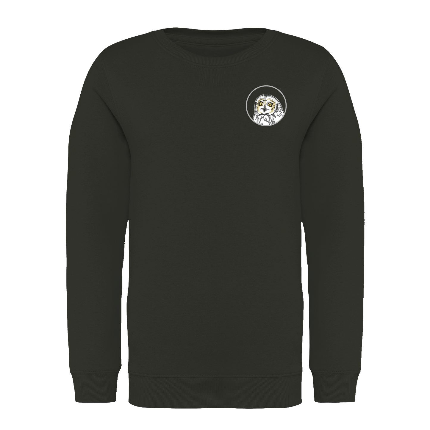 Sumpfohreule Bio Kinder Unisex Sweatshirt