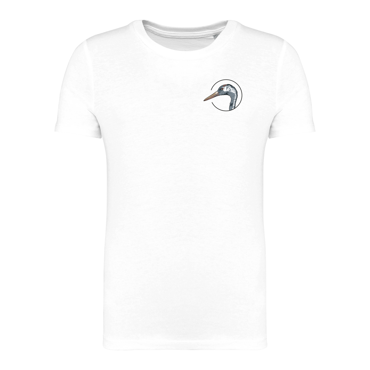 Kranich Bio Kinder Unisex T-Shirt