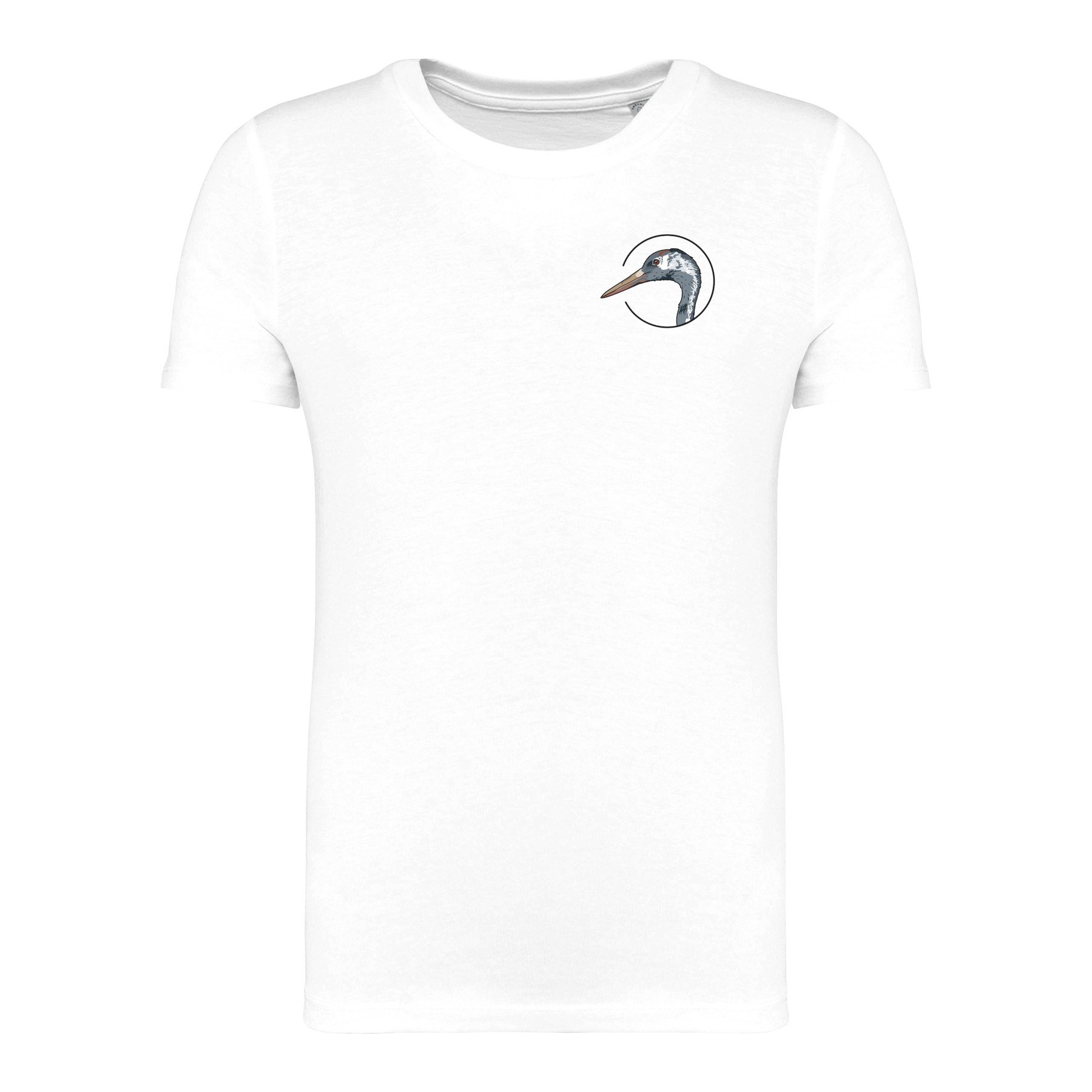 Kranich Bio Kinder Unisex T-Shirt