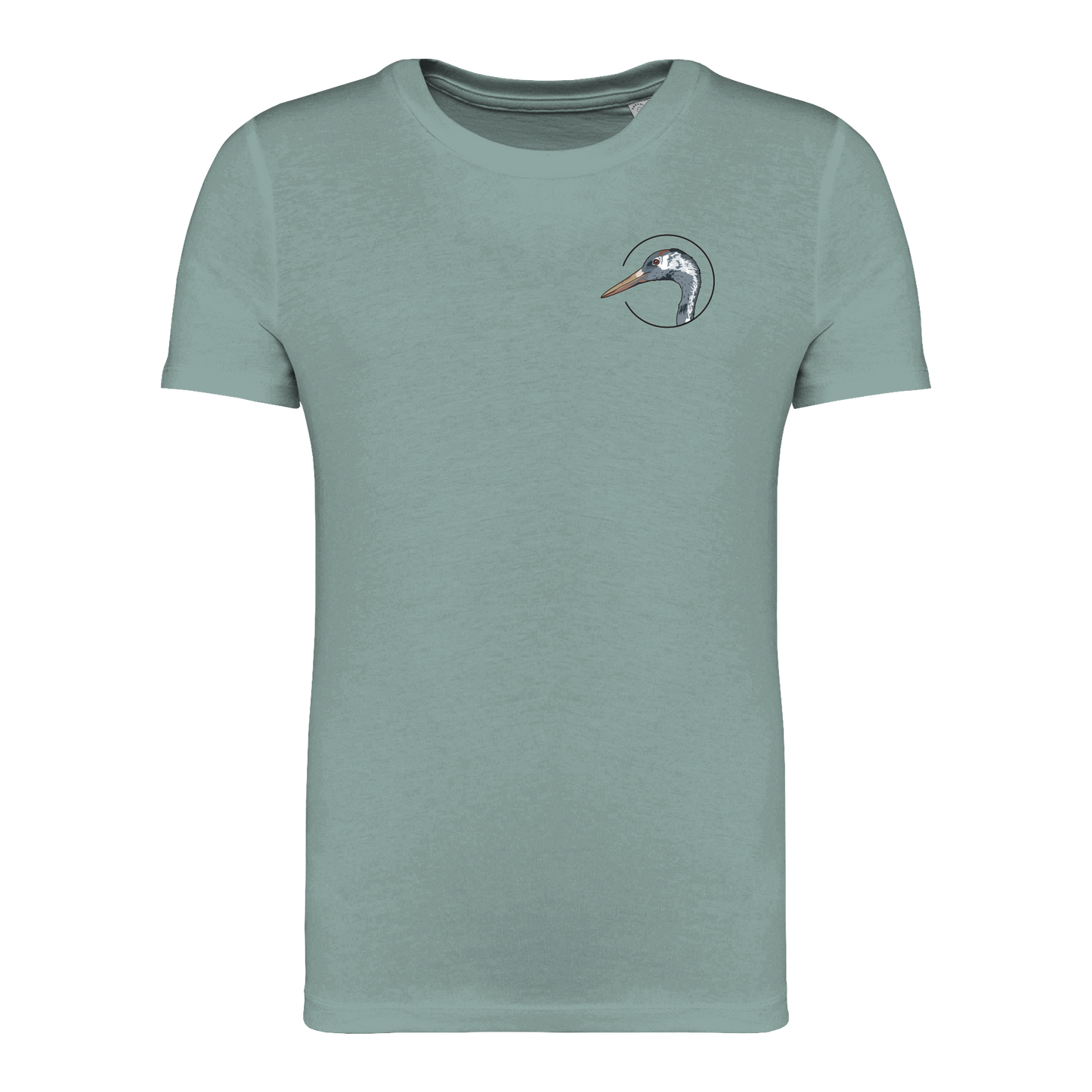 Kranich Bio Kinder Unisex T-Shirt