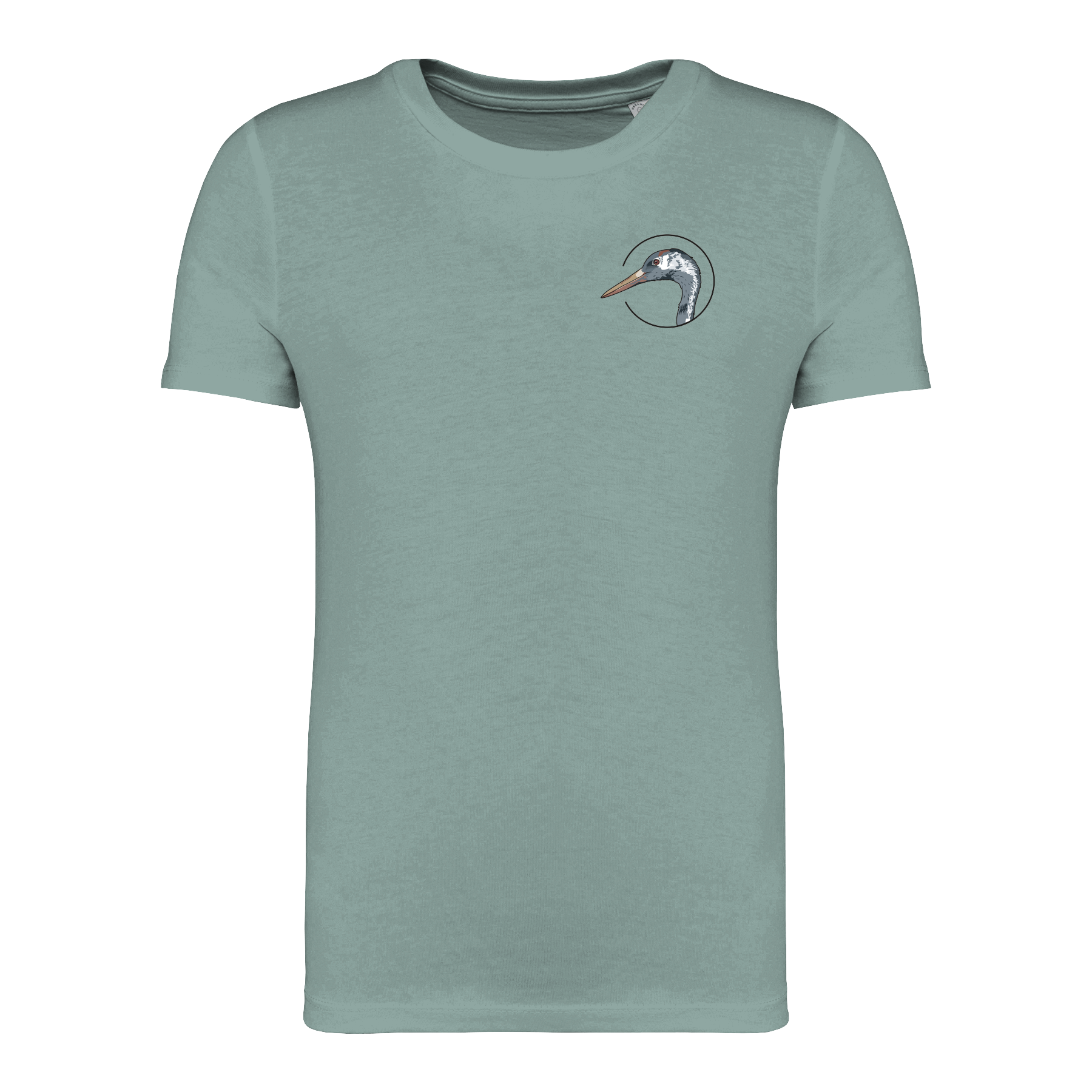 Kranich Bio Kinder Unisex T-Shirt