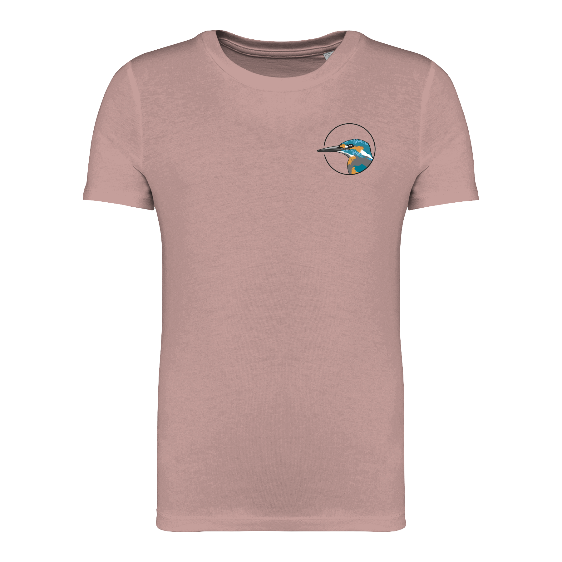 Eisvogel Bio Kinder Unisex T-Shirt Backprint