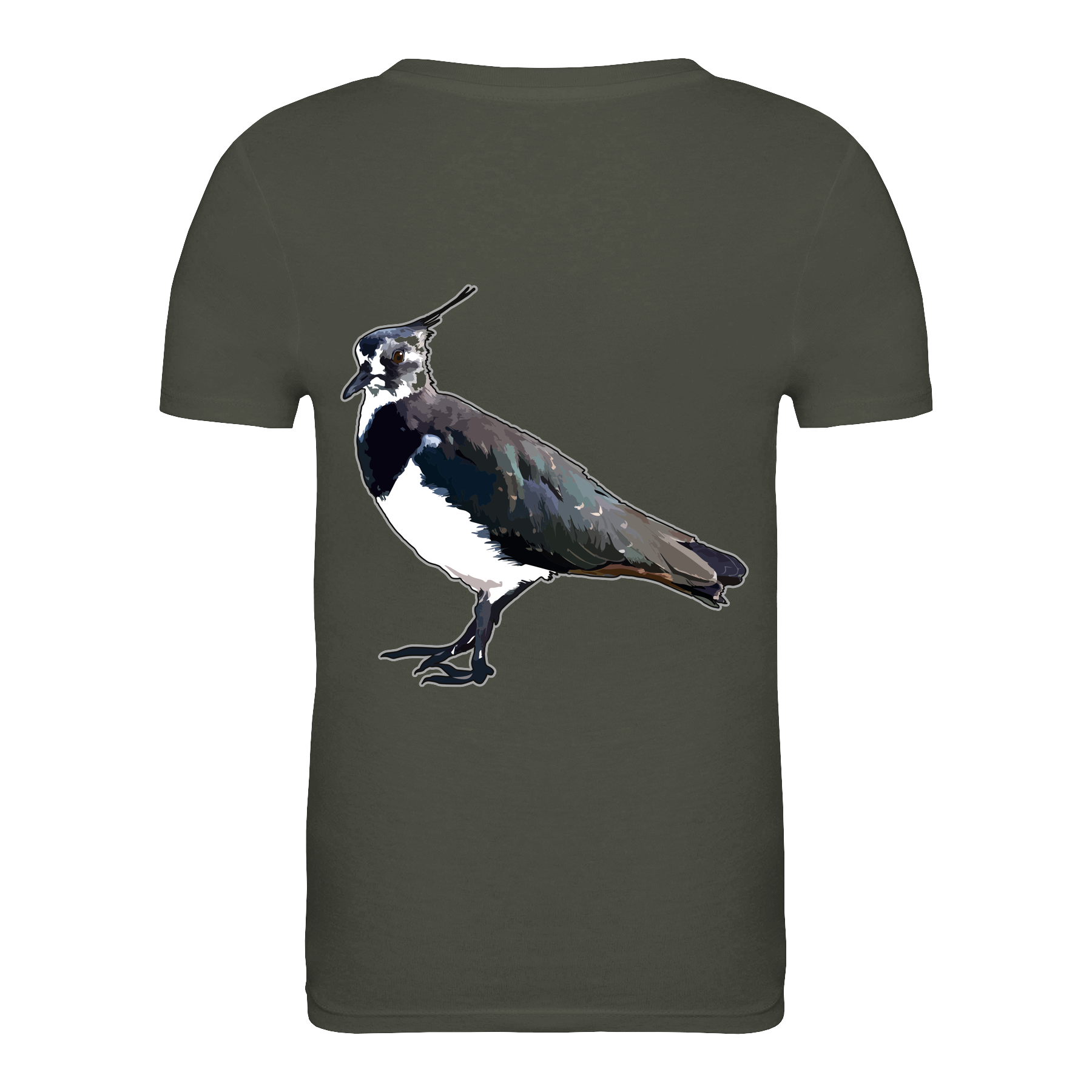 Kiebitz Bio Kinder Unisex T-Shirt Backprint