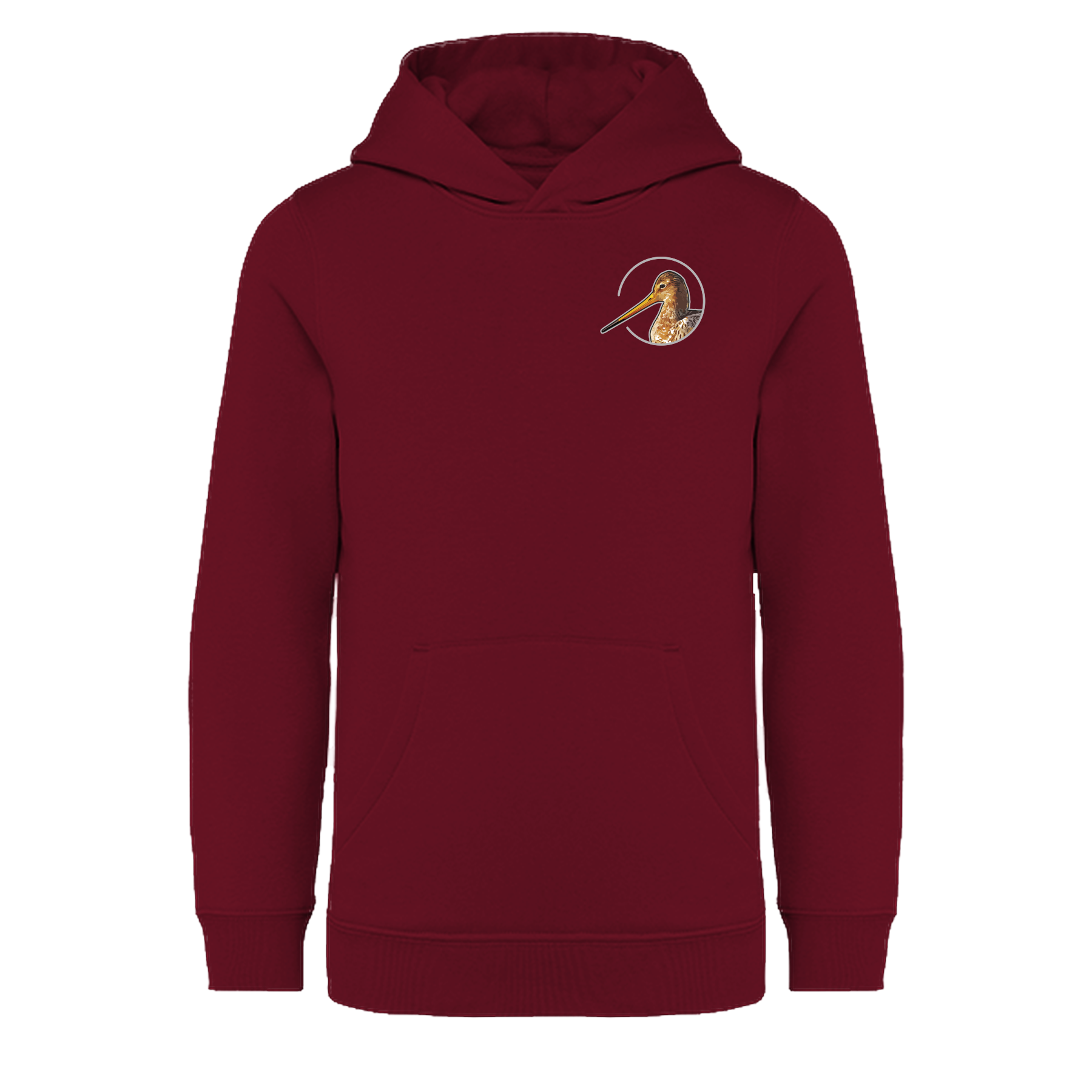 Uferschnepfe Bio Kinder Unisex Hoodie