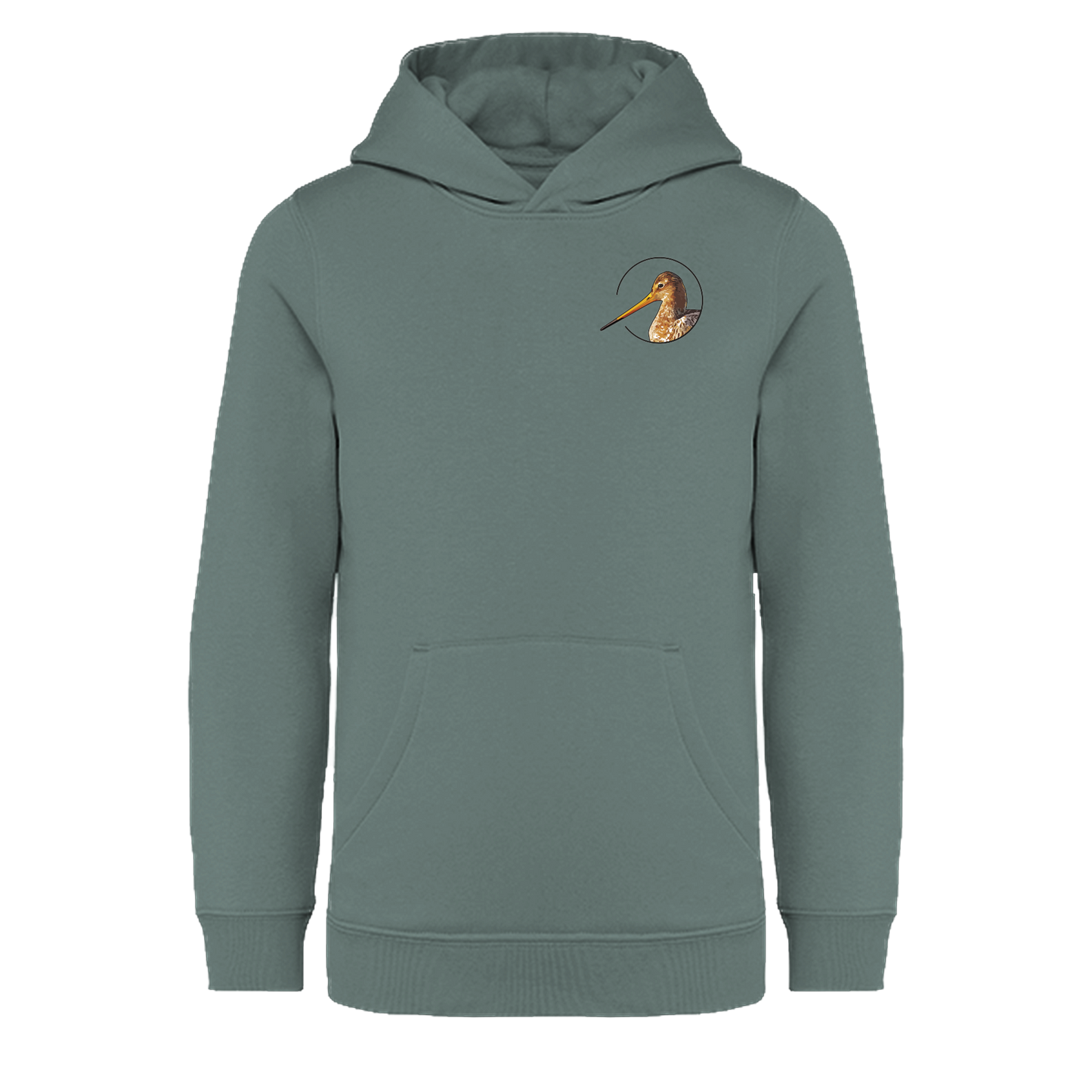 Uferschnepfe Bio Kinder Unisex Hoodie