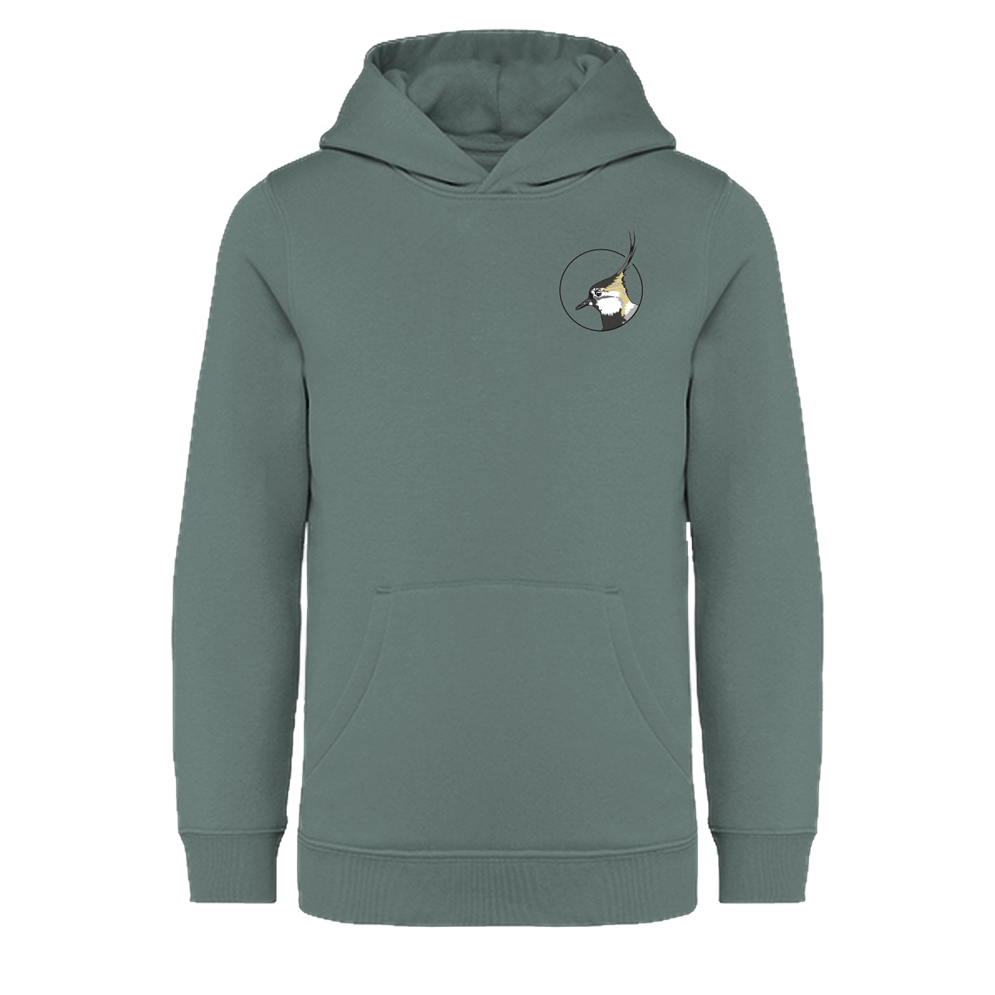 Kiebitz Bio Kinder Unisex Hoodie Backprint