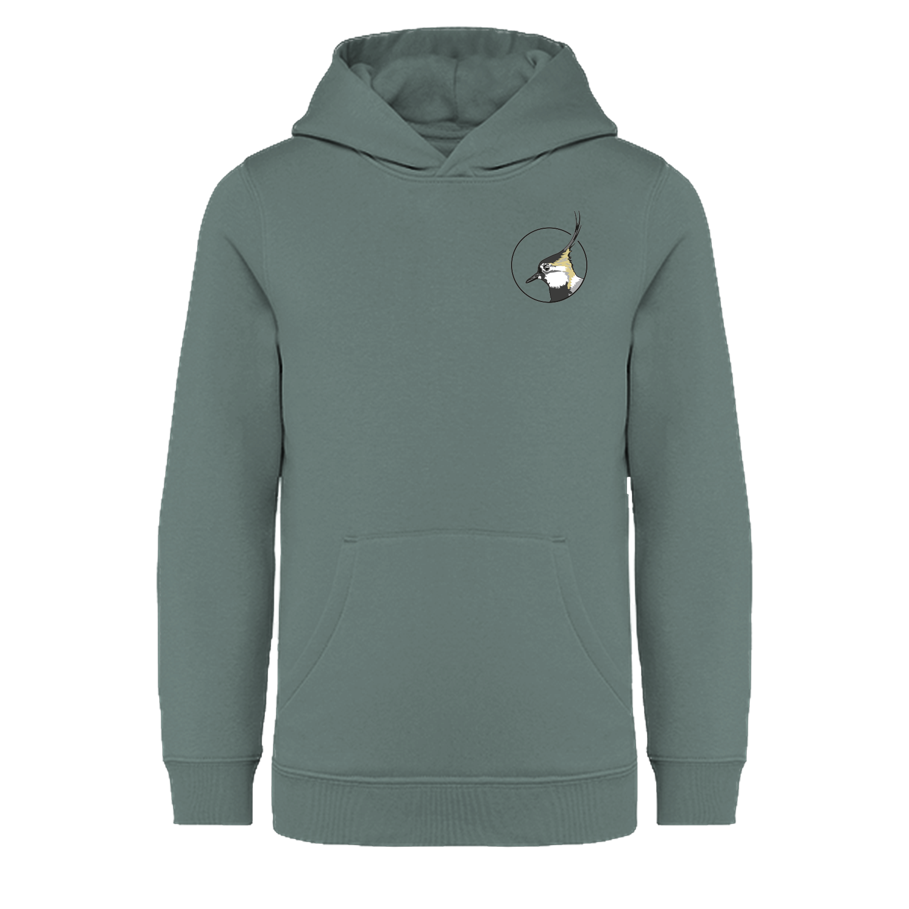 Kiebitz Bio Kinder Unisex Hoodie Backprint