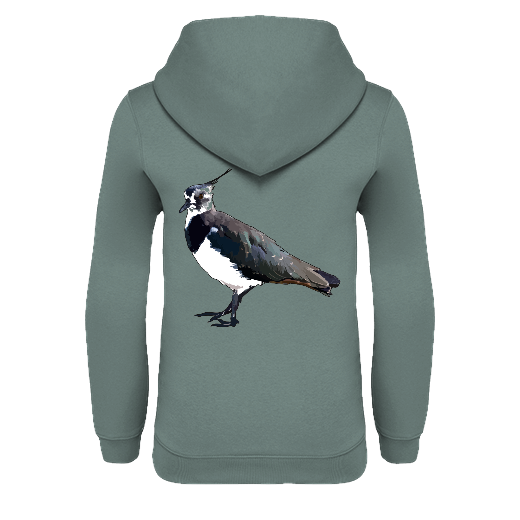 Kiebitz Bio Kinder Unisex Hoodie Backprint