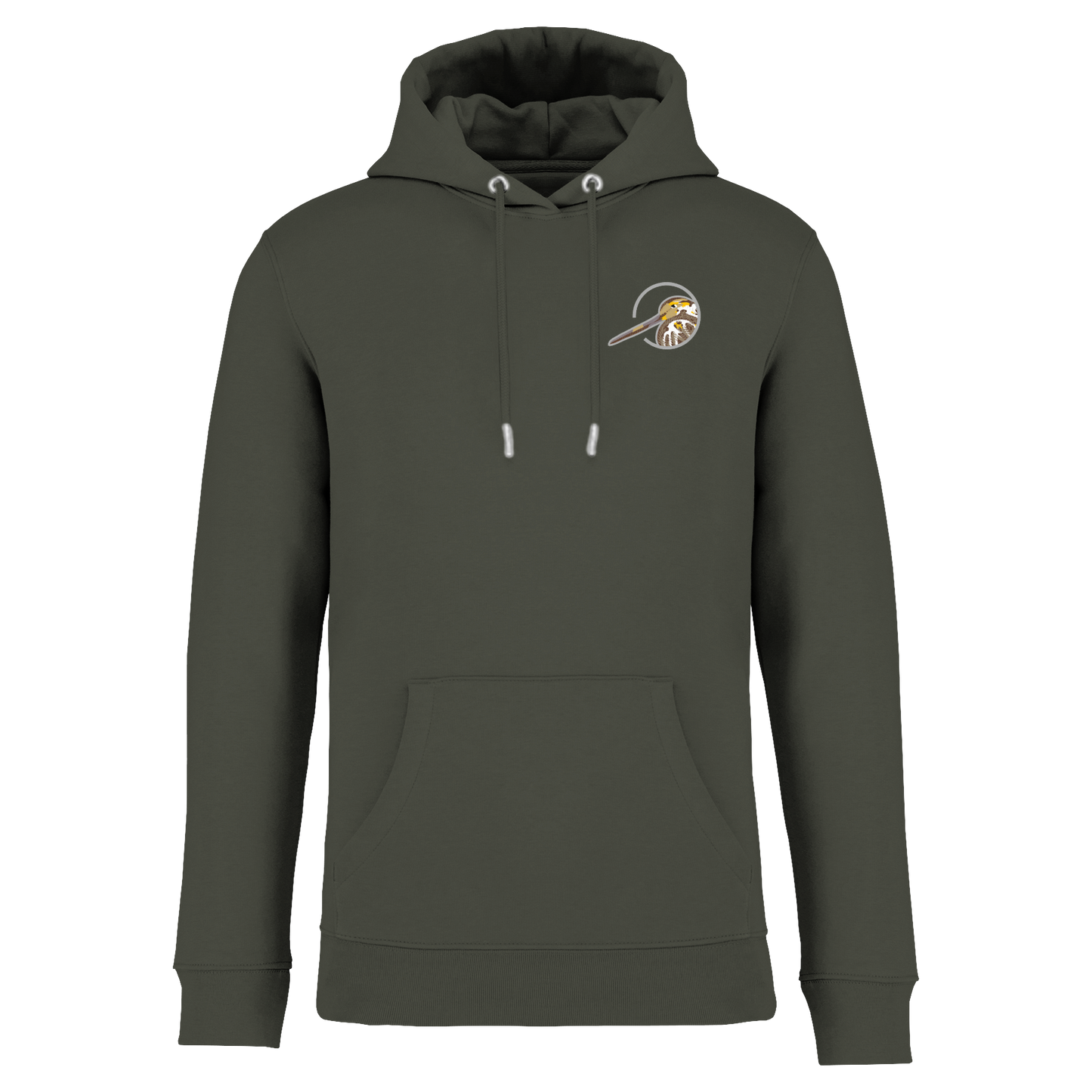 Bekassine Bio Männer Hoodie Stick