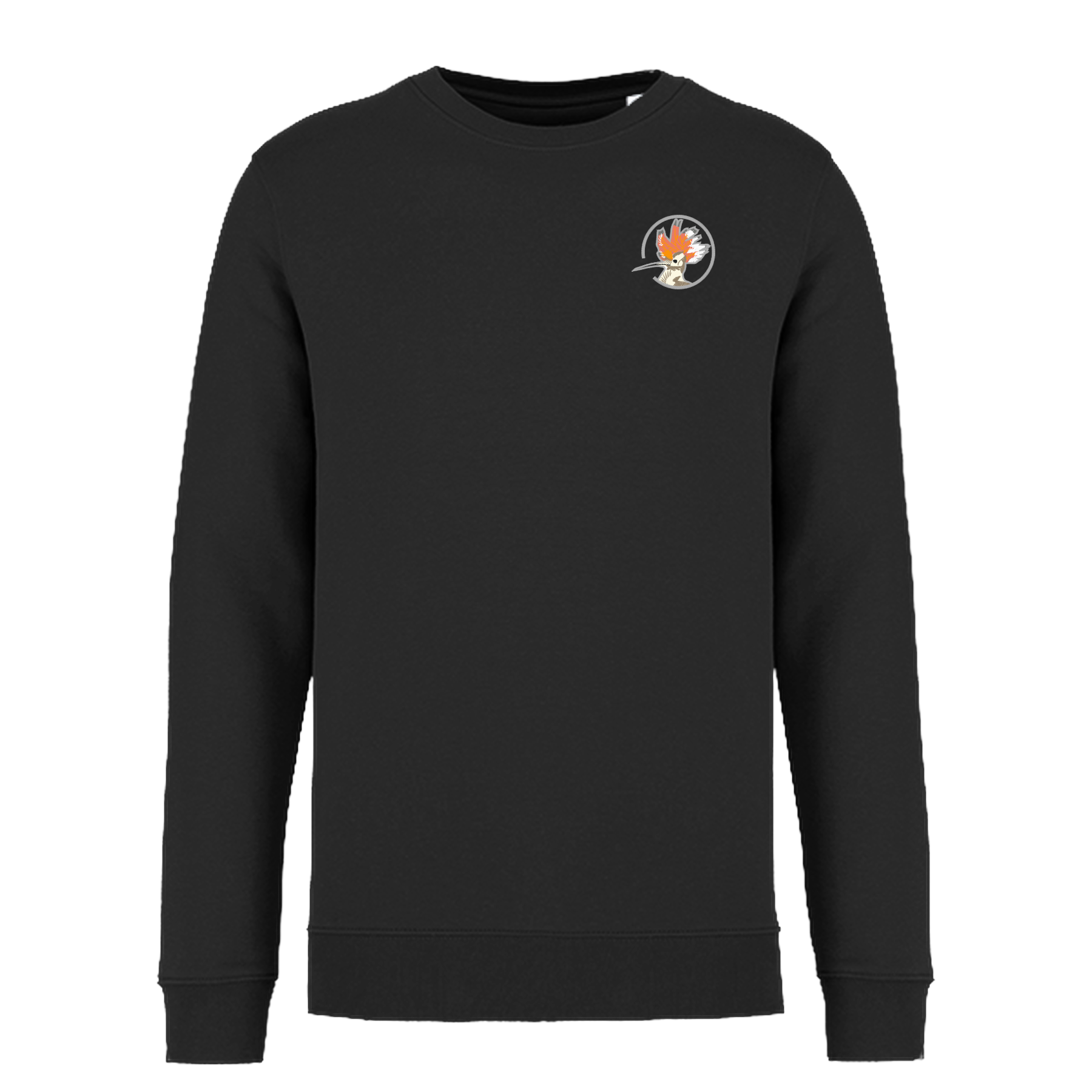 Wiedehopf Bio Männer Sweatshirt Stick