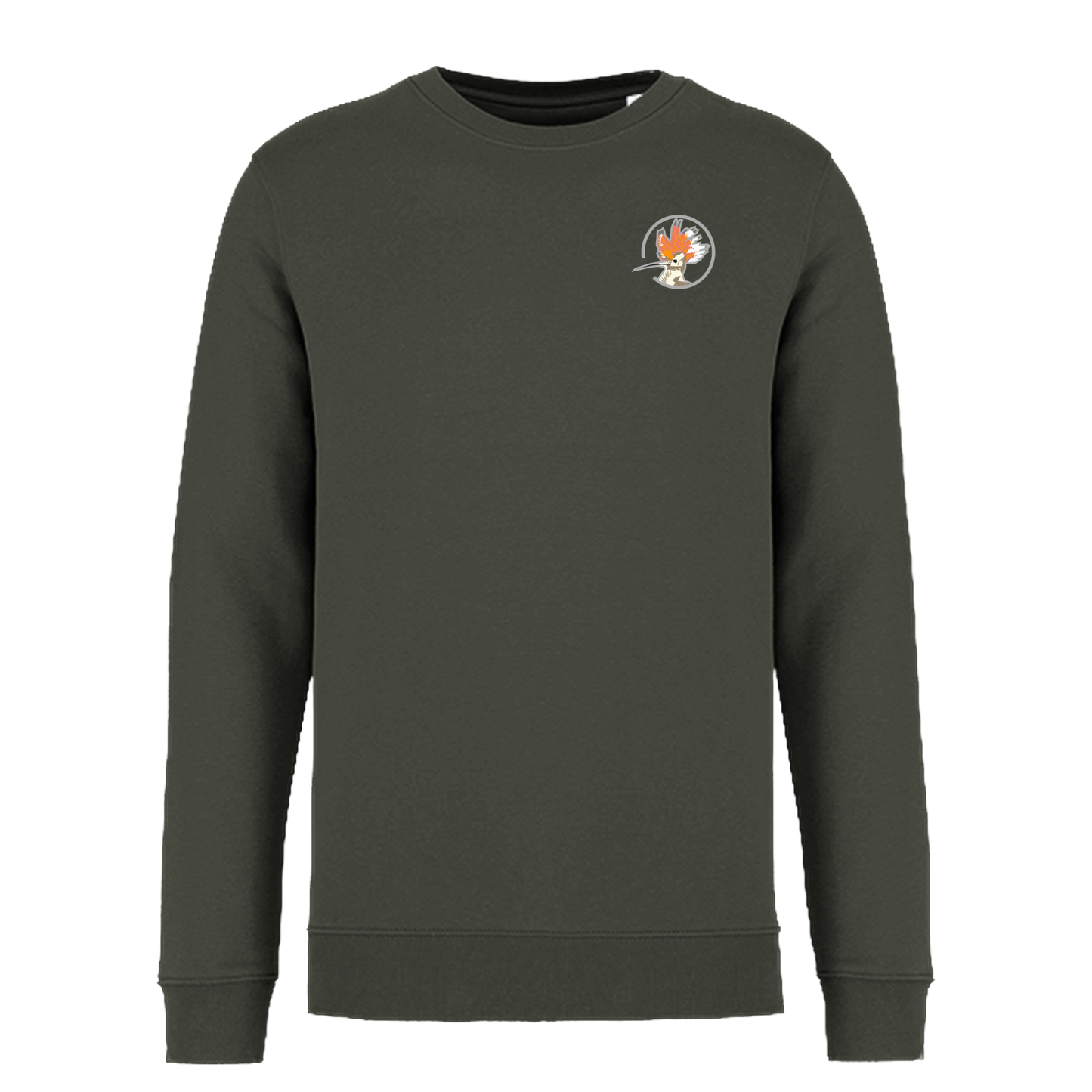 Wiedehopf Bio Unisex Sweatshirt Stick