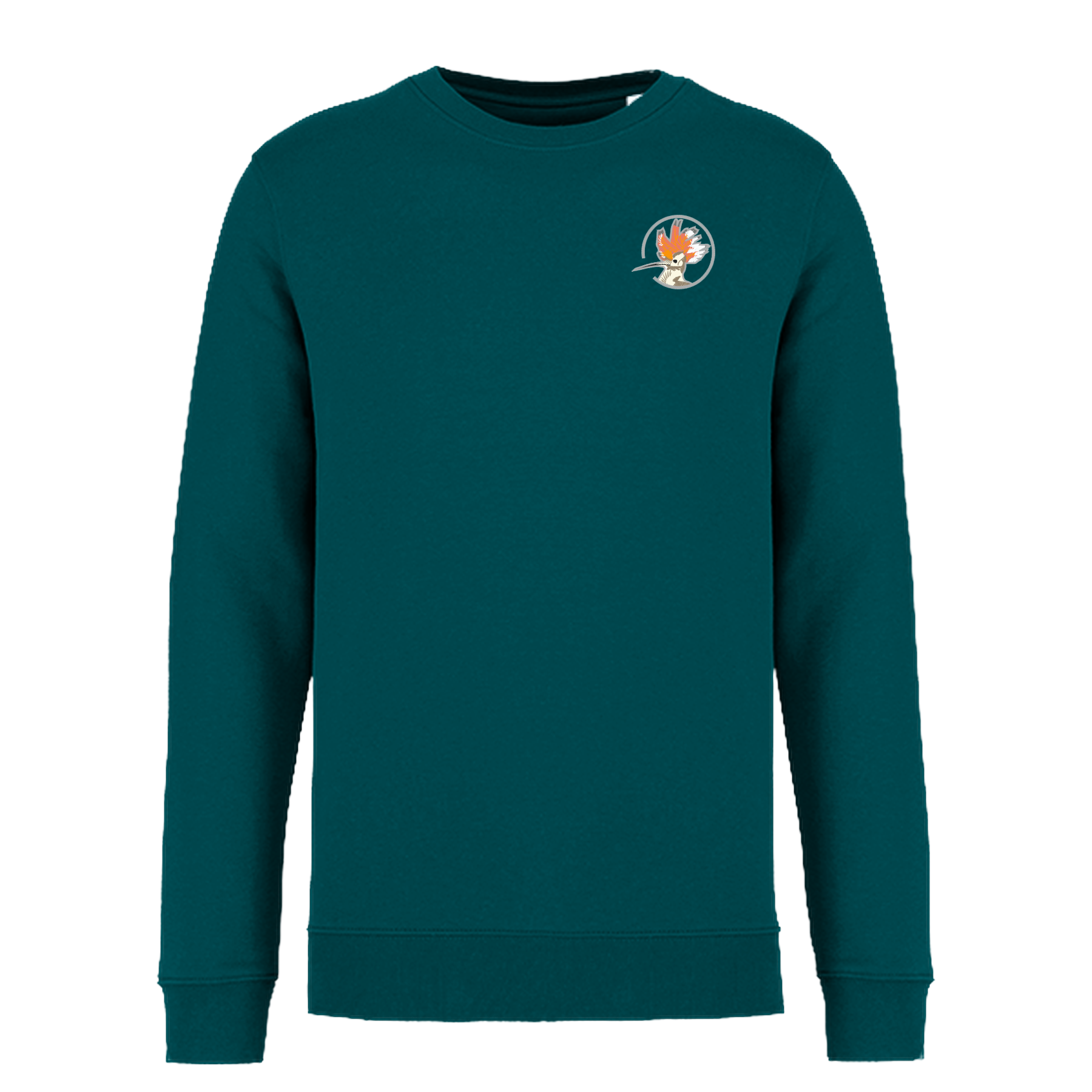 Wiedehopf Bio Männer Sweatshirt Stick