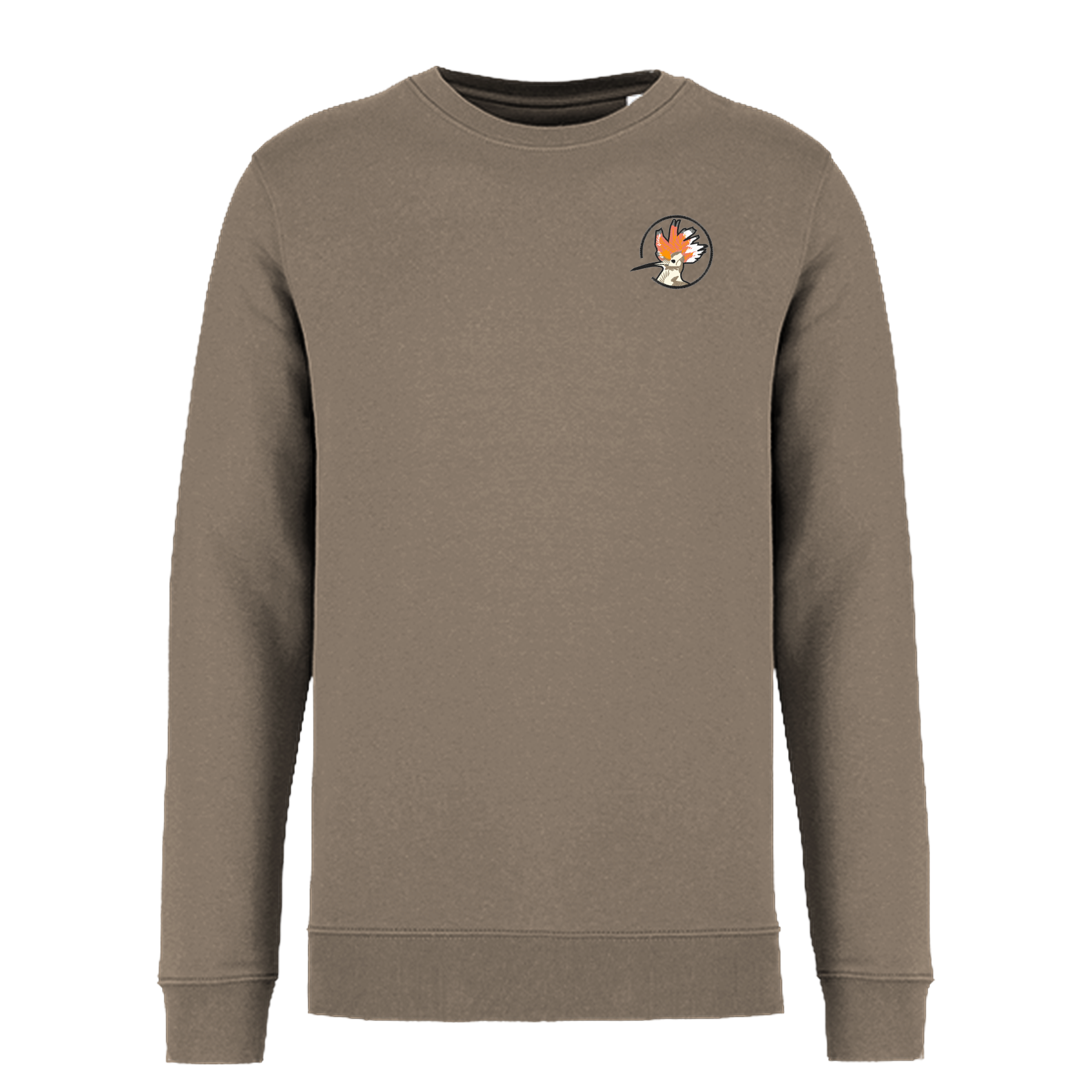 Wiedehopf Bio Männer Sweatshirt Stick