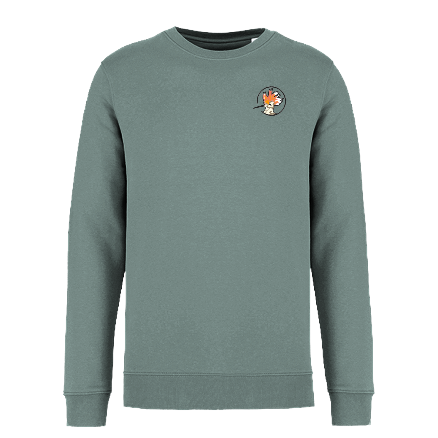 Wiedehopf Bio Unisex Sweatshirt Stick