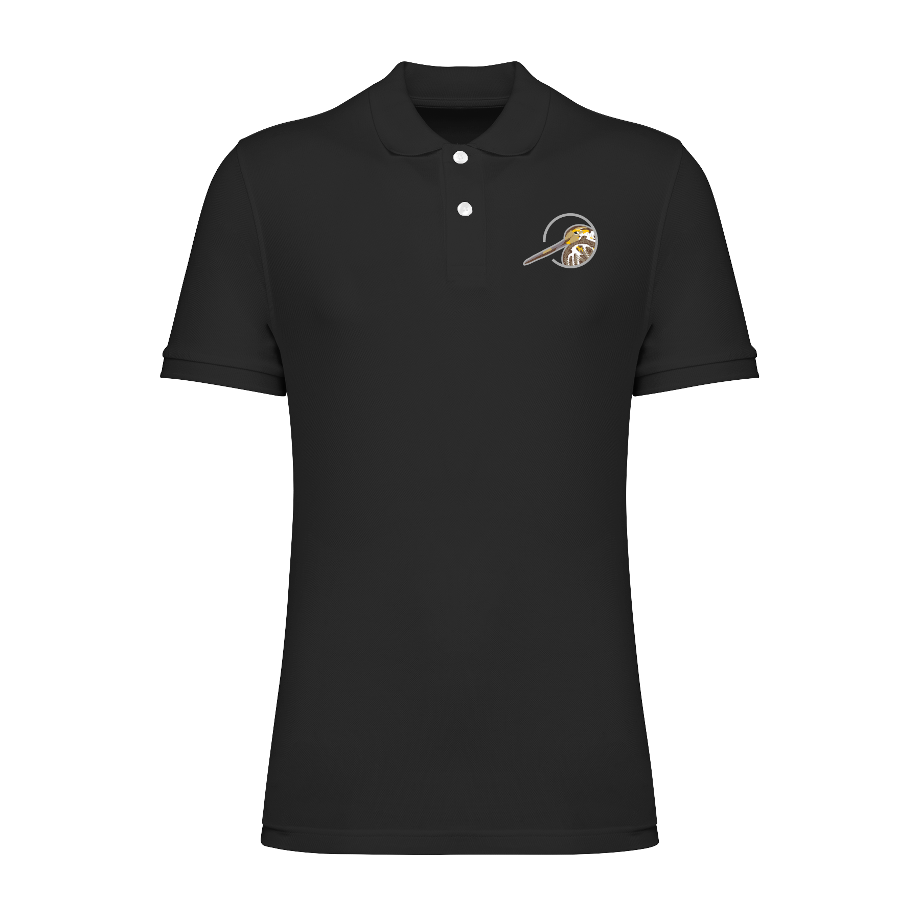 Bekassine Bio Männer Poloshirt Stick
