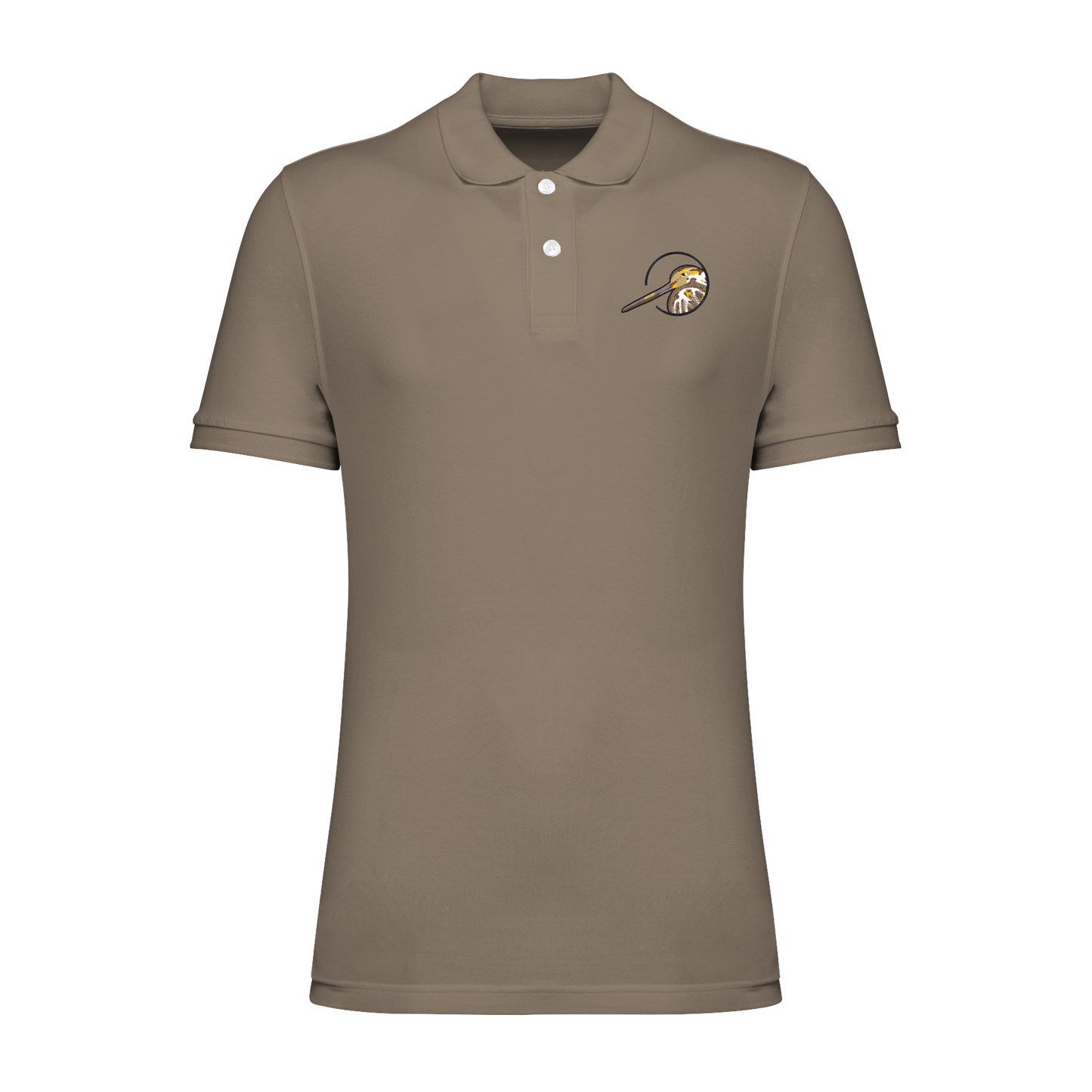 Bekassine Bio Männer Poloshirt Stick