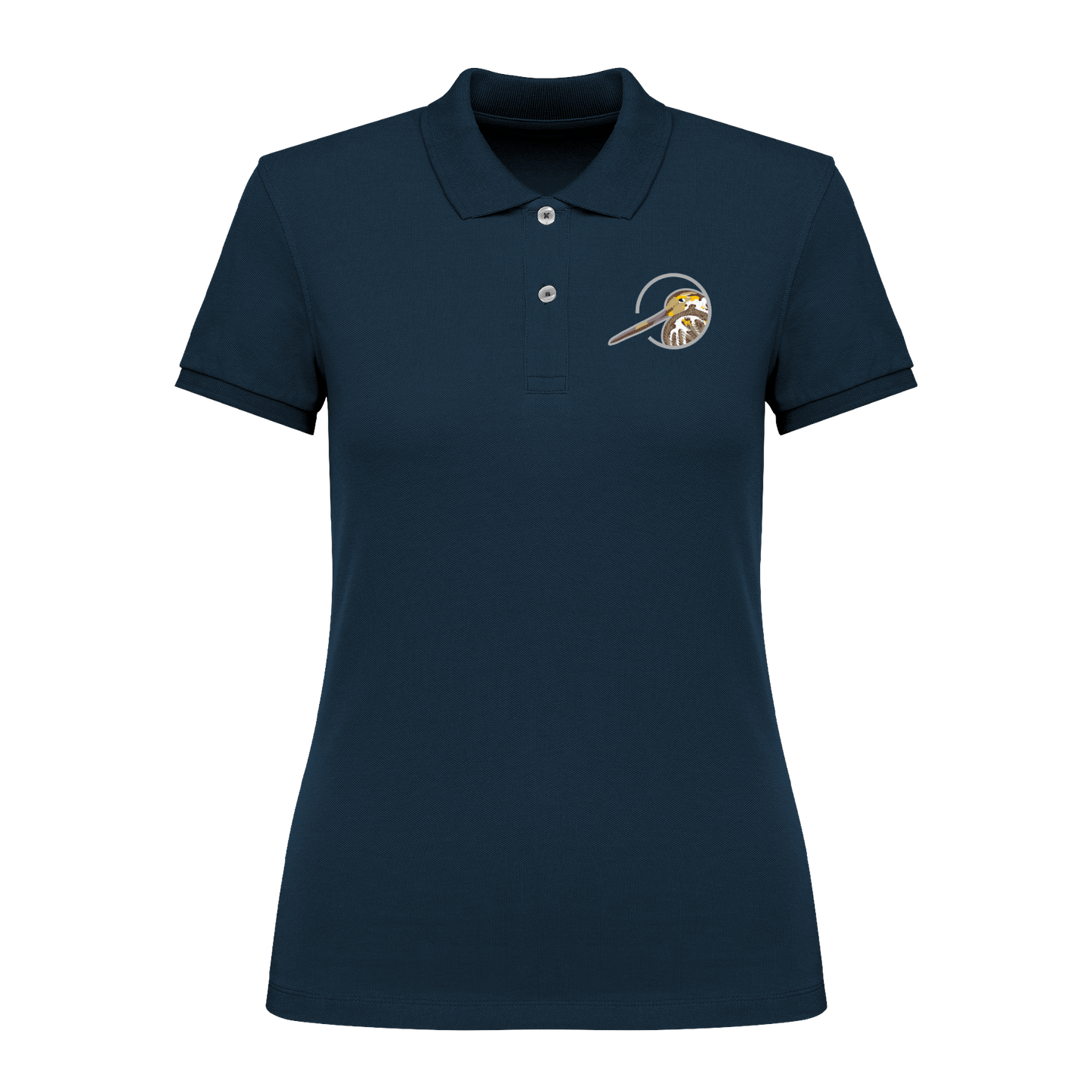 Bekassine Bio Frauen Poloshirt Stick