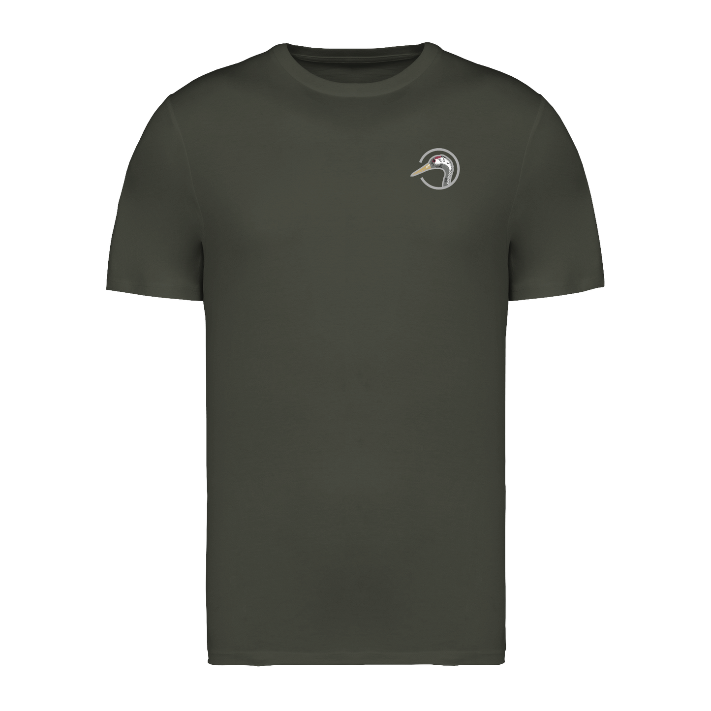 Kranich Bio Männer T-Shirt Stick