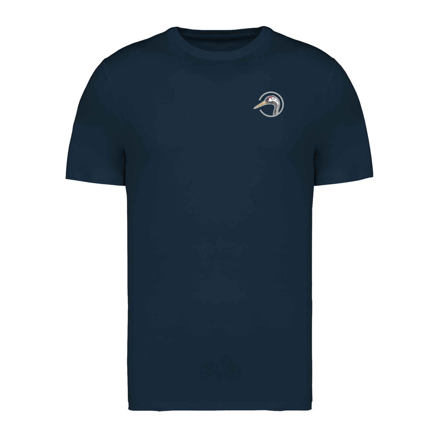 Kranich Bio Männer T-Shirt Stick