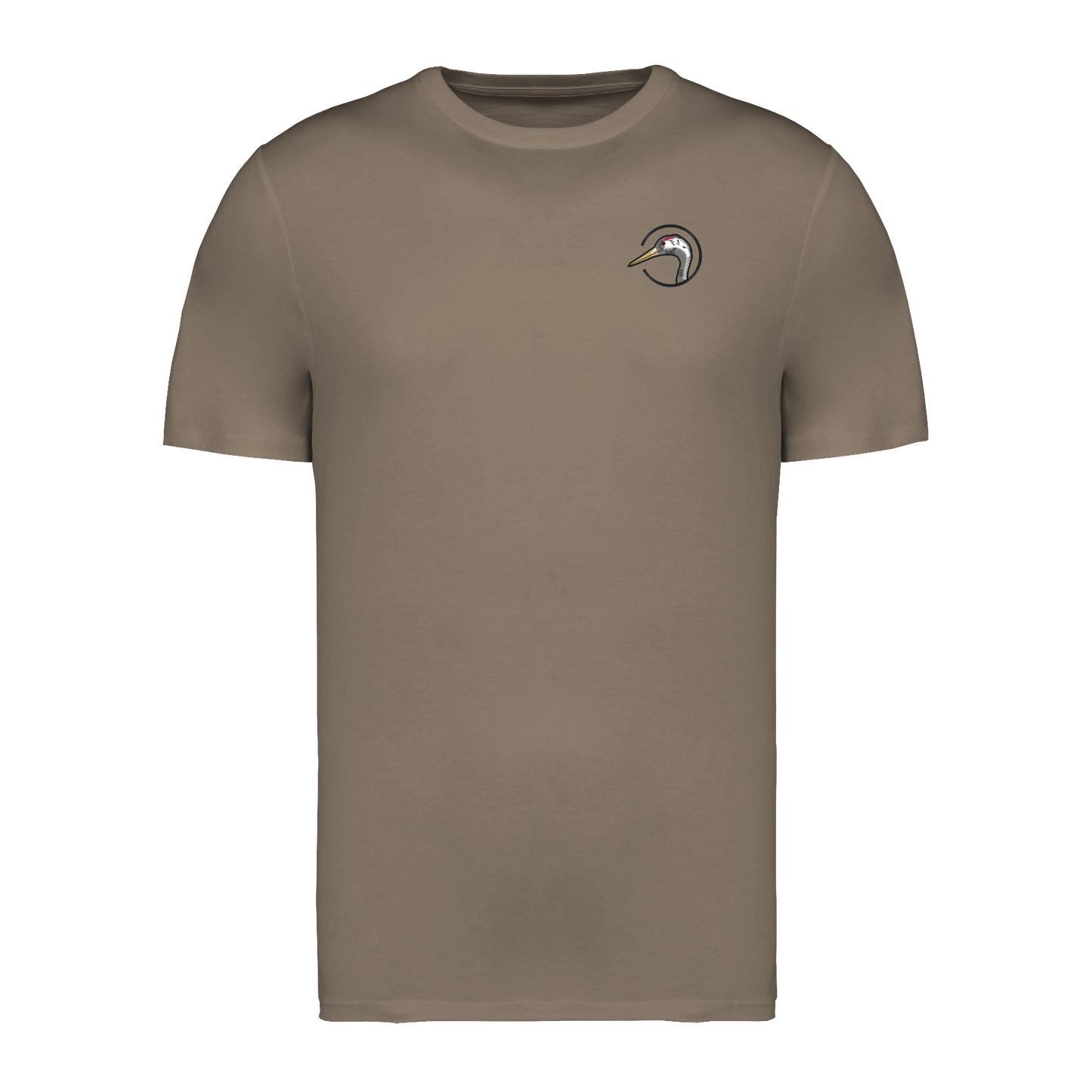 Kranich Bio Männer T-Shirt Stick