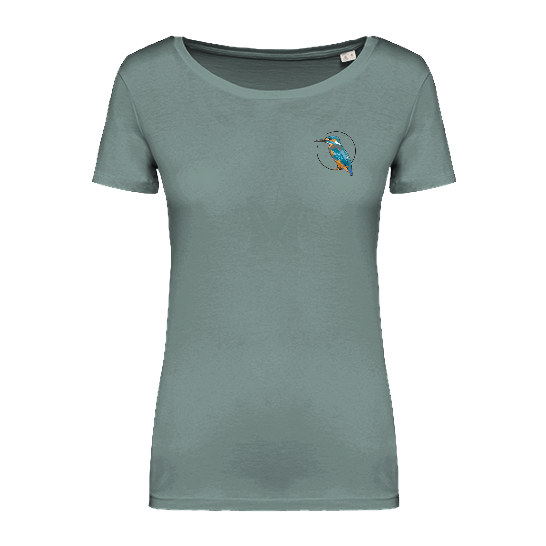 Eisvogel ganz Bio Frauen T-Shirt