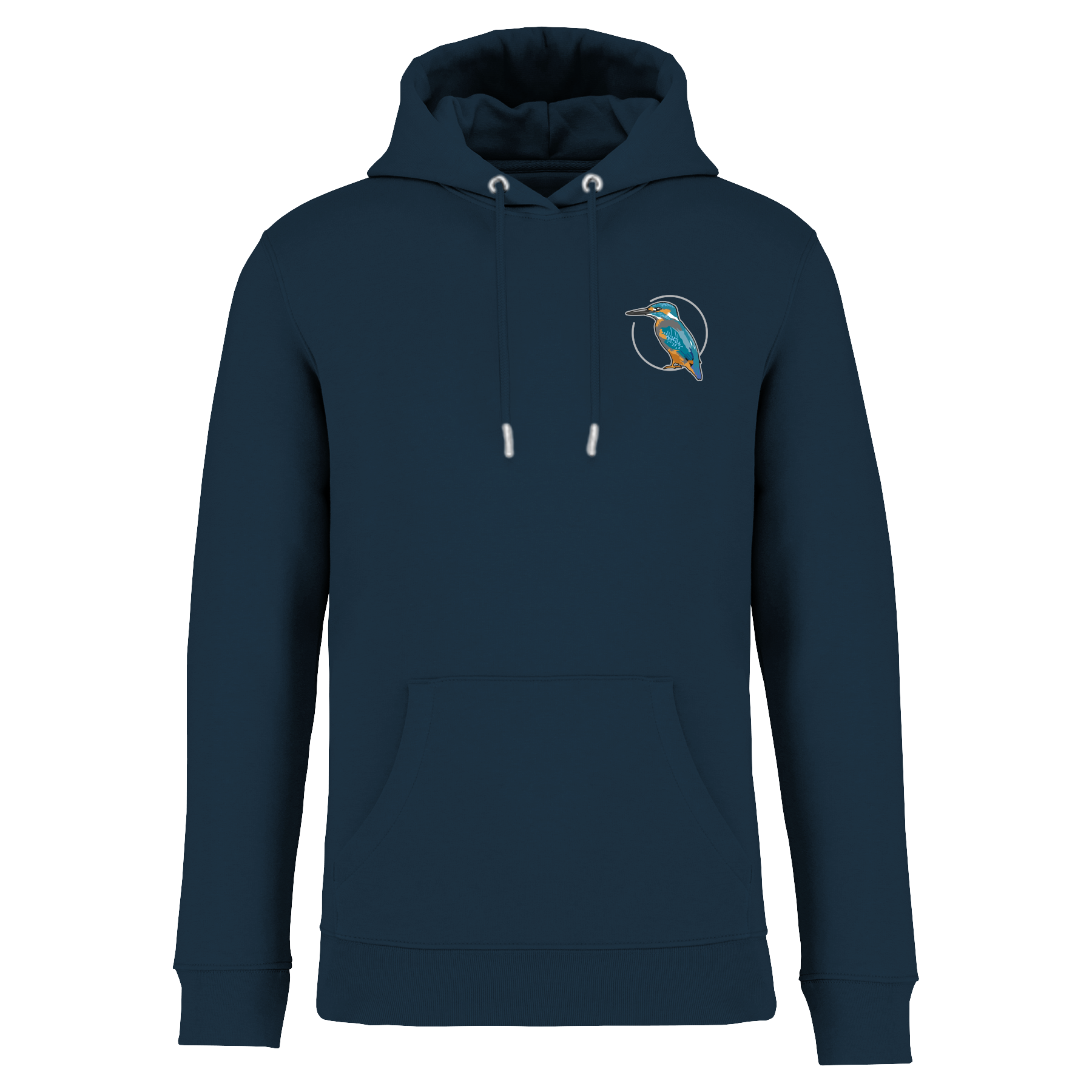 Eisvogel ganz Bio Unisex Hoodie