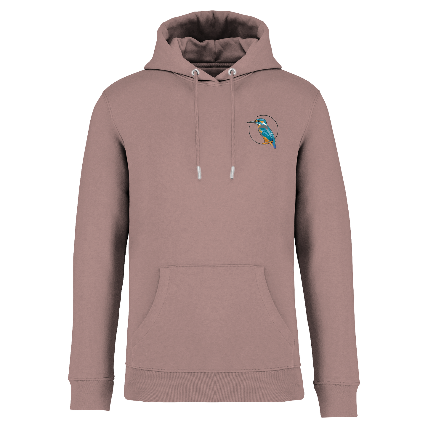 Eisvogel ganz Bio Unisex Hoodie