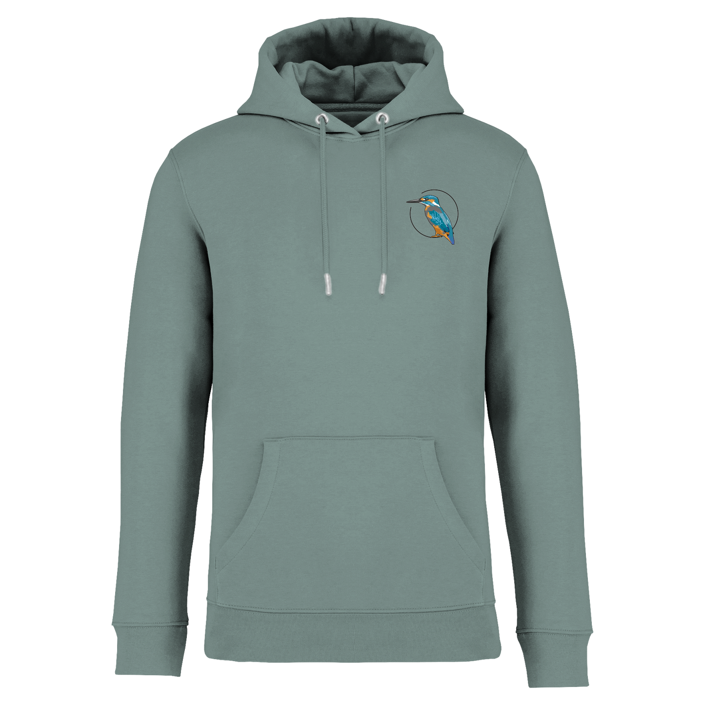Eisvogel ganz Bio Unisex Hoodie