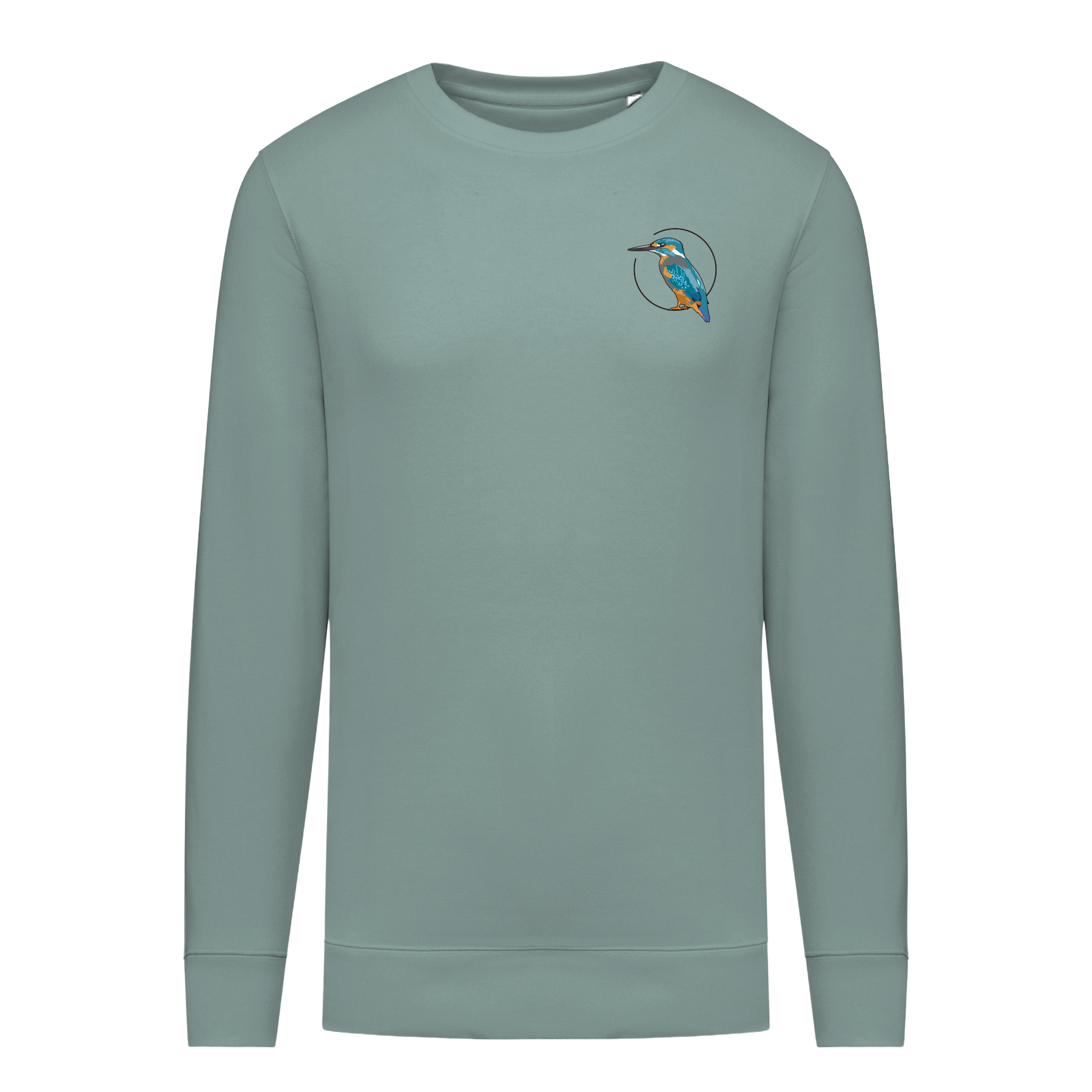 Eisvogel ganz Bio Unisex Sweatshirt